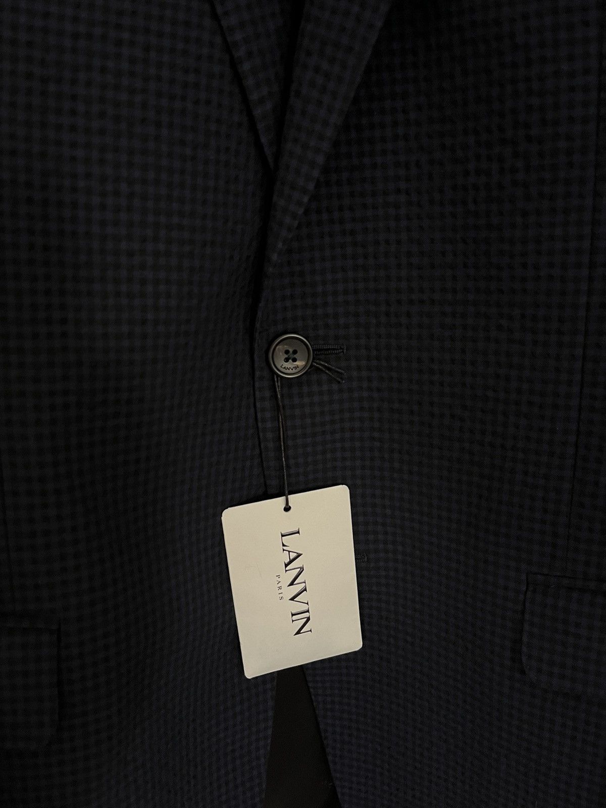Lanvin Lanvin seersucker gingham jacket Size 42R - 4 Thumbnail