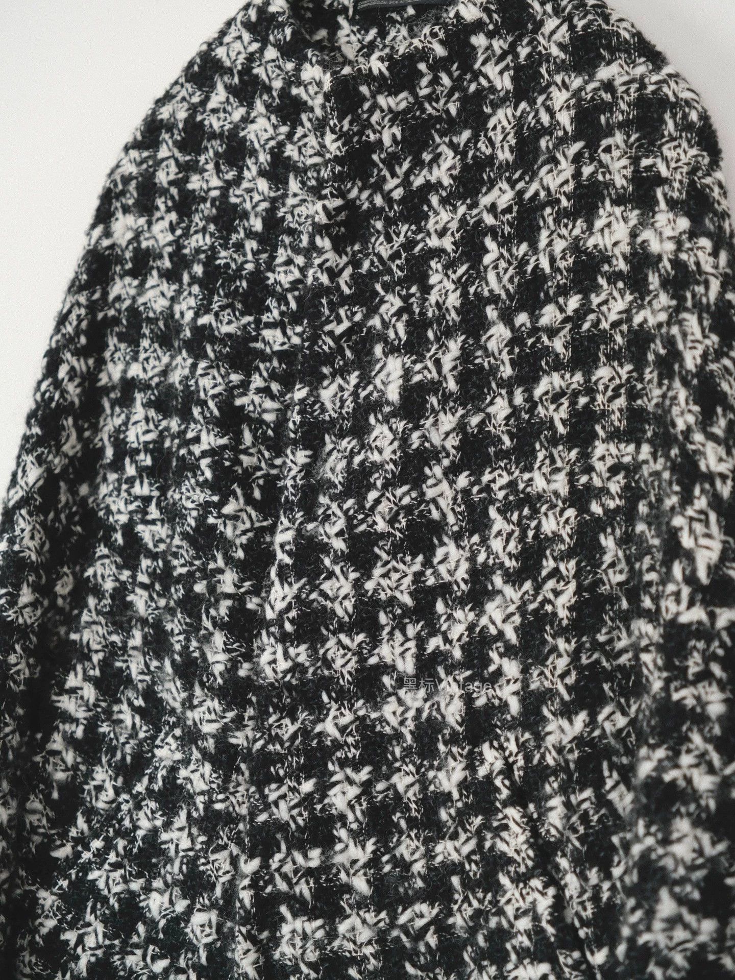 Yohji Yamamoto Yohji Yamamoto 17aw Vntg Tweed Stand Collar Jkt Women's Size XS / US 0-2 / IT 36-38 - 6 Thumbnail
