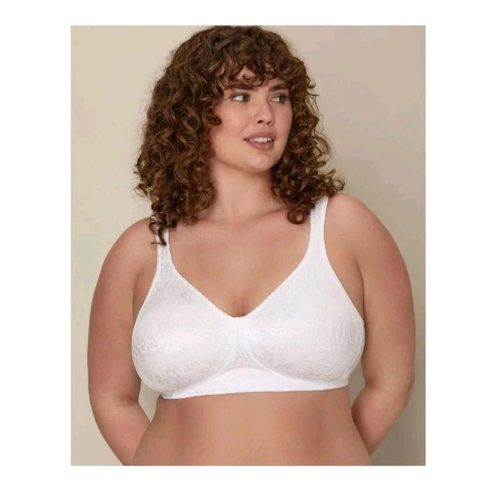 Other Playtex Women's 18 Hour Wirefree Bra Size 40DD White Size ONE SIZE - 4 Thumbnail