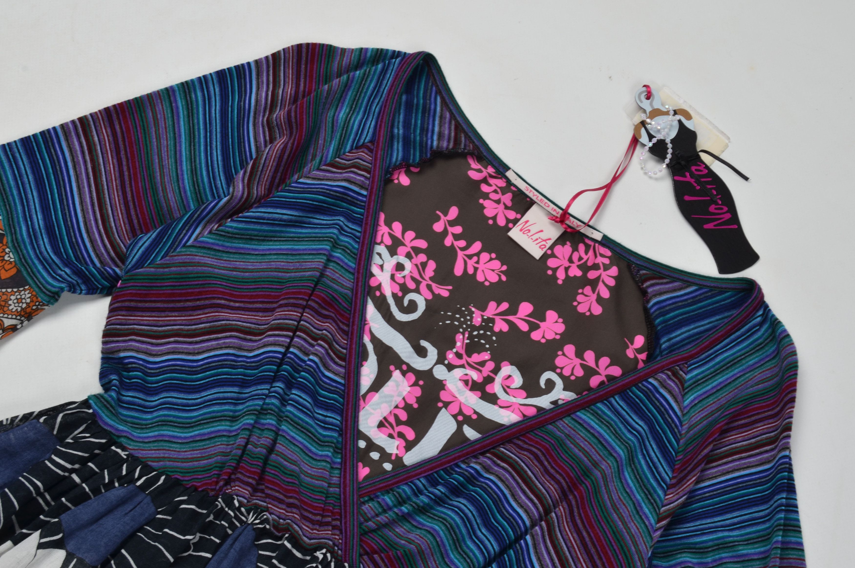 Designer × Vintage Nolita North Little Italy Y2K Fairy Boho Bell Sleeve Floral Size M / US 6-8 / IT 42-44 - 5 Thumbnail