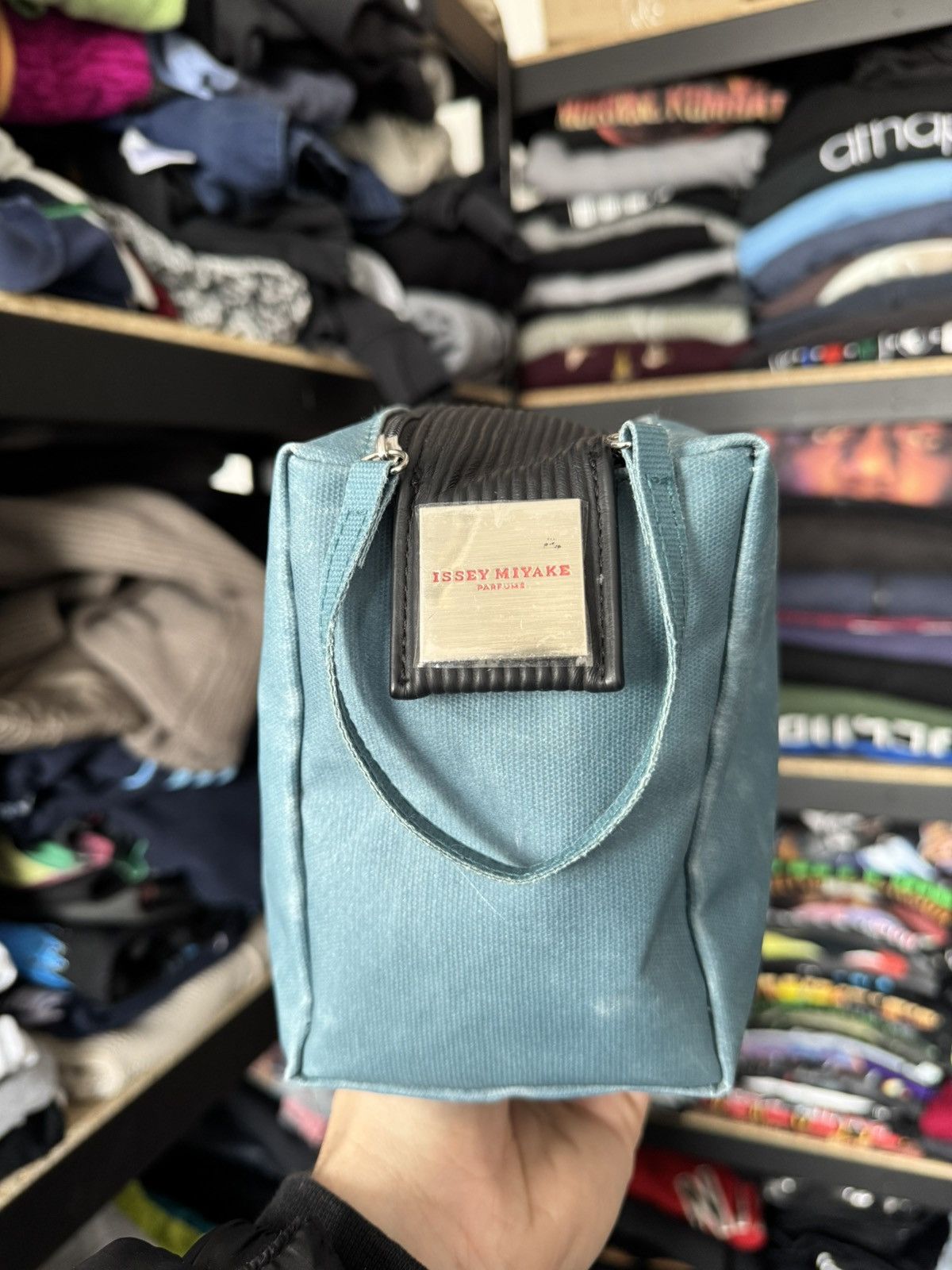 Homme Plisse Issey Miyake × Issey Miyake × Japanese Brand Issey Miyake Parfums bag unisex Size ONE SIZE - 2 Thumbnail