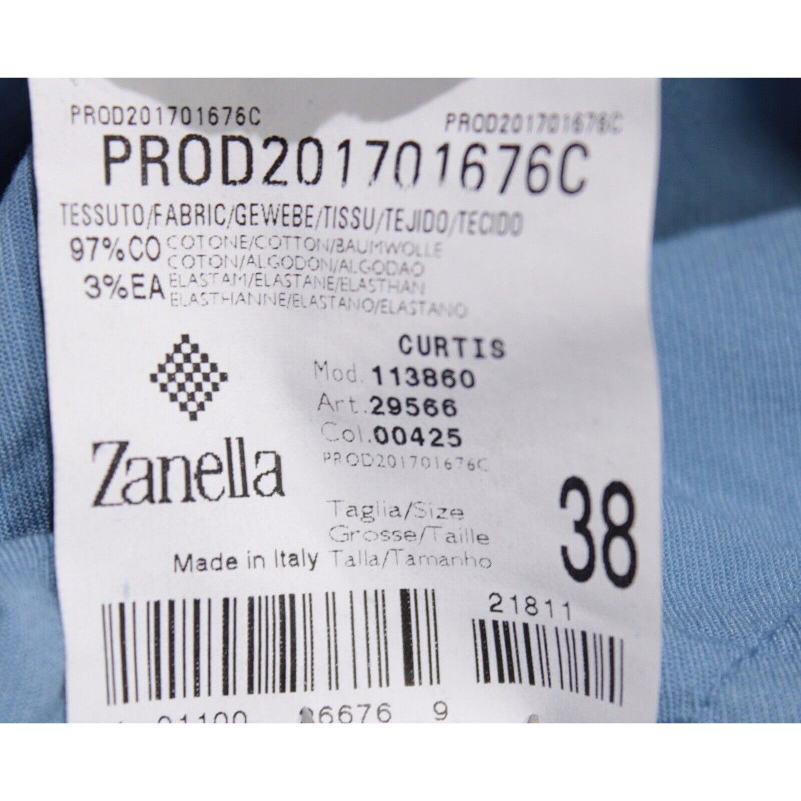 Zanella Zanella New with tags Chino Size 40 US In Blue Size US 40 / EU 56 - 5 Thumbnail