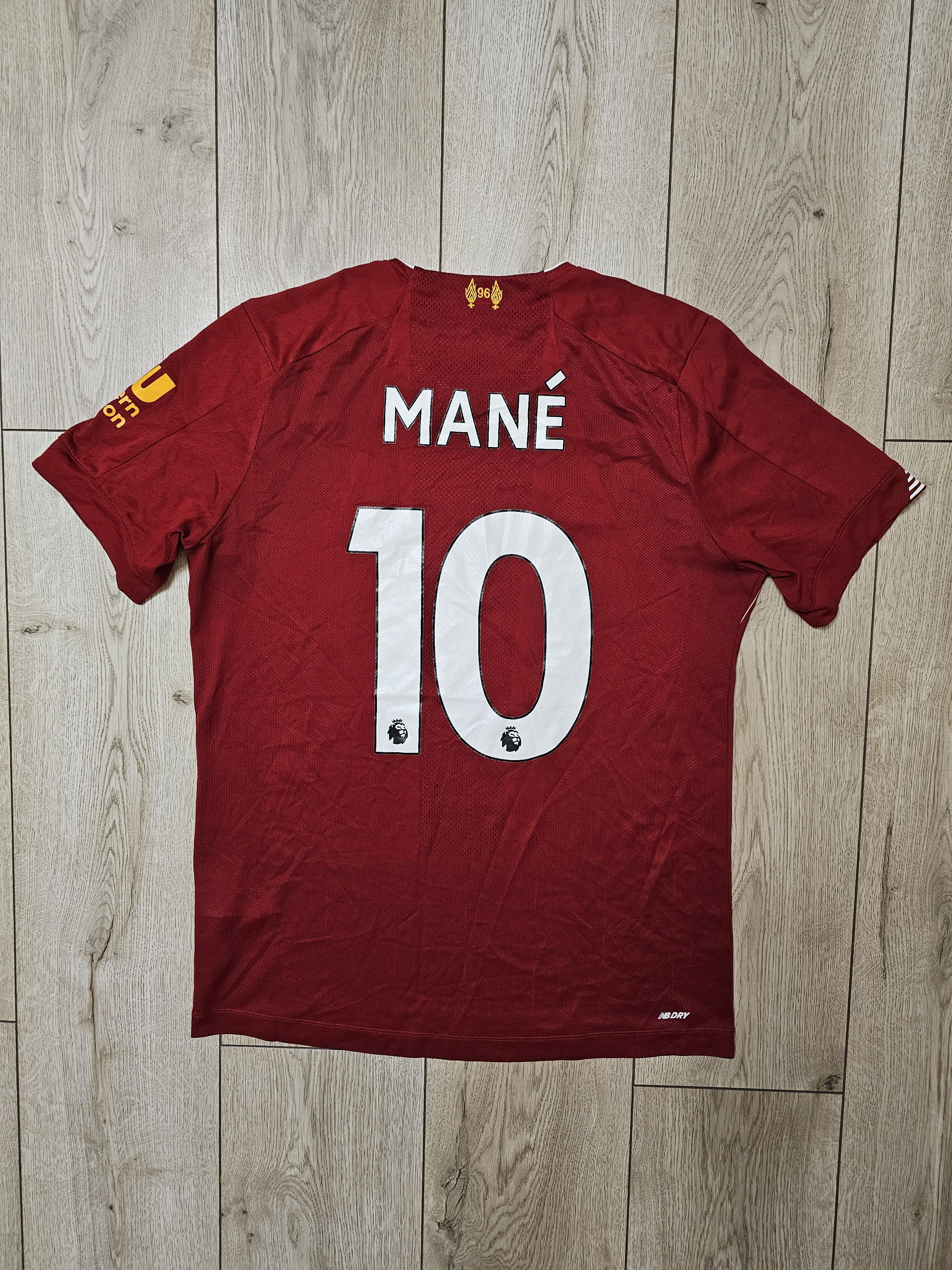 New Balance LIVERPOOL 2019 2020 MANE HOME FOOTBALL SHIRT SOCCER JERSEY Size US M / EU 48-50 / 2 - 1 Thumbnail