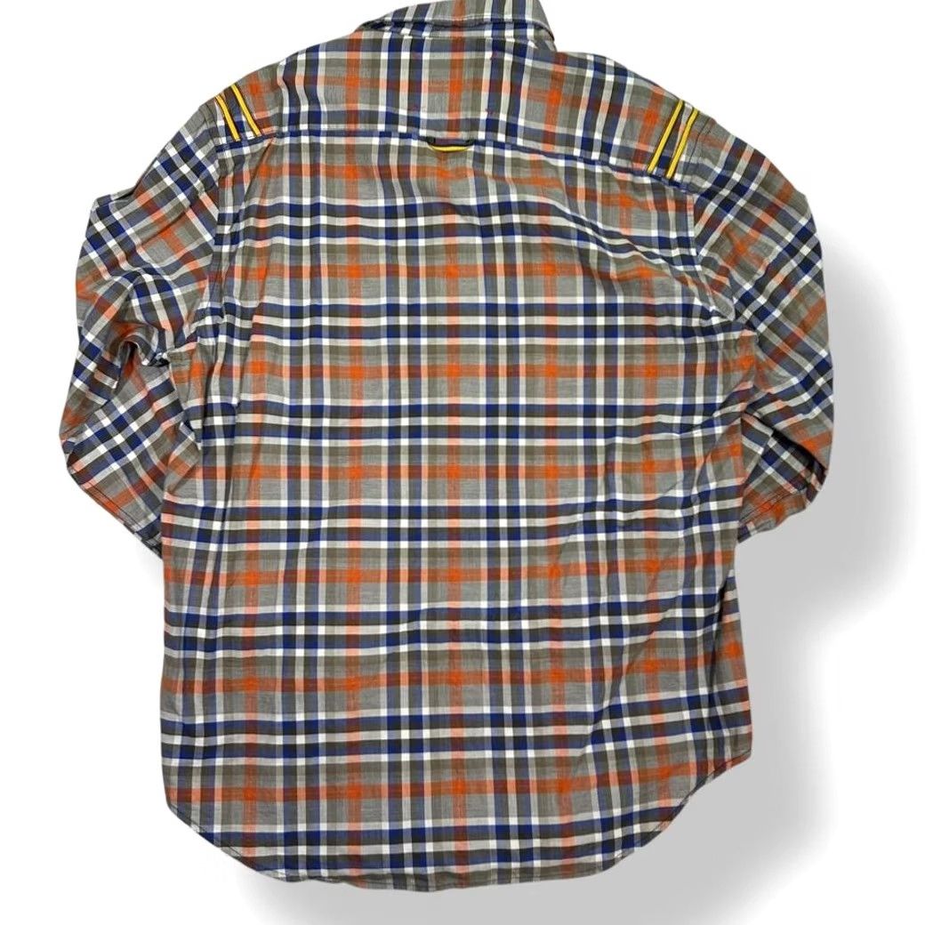 Robert Graham Robert Graham Plaid Button Down Shirt Long Sleeve Mens XL Brown Size US XL / EU 56 / 4 - 2 Thumbnail