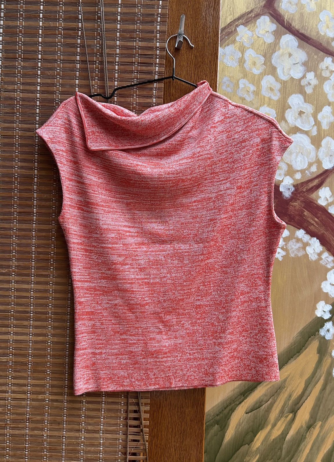 Dior Christian Dior Paris Draped Cowl Neck Sleeveless Knit Top Size M / US 6-8 / IT 42-44 - 2 Thumbnail