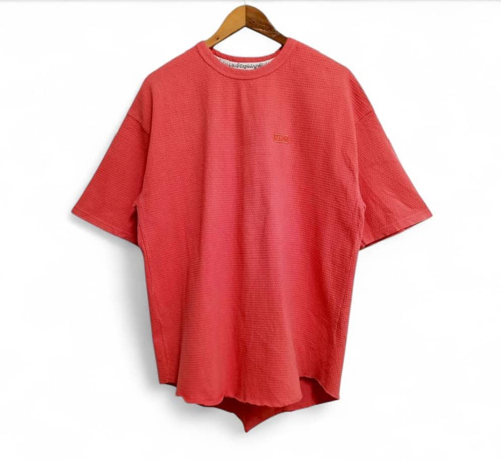 Number (N)ine Number (N)ine x Tokyo Base Waffle Cotton Oversized Tee Size US L / EU 52-54 / 3 - 1 Thumbnail