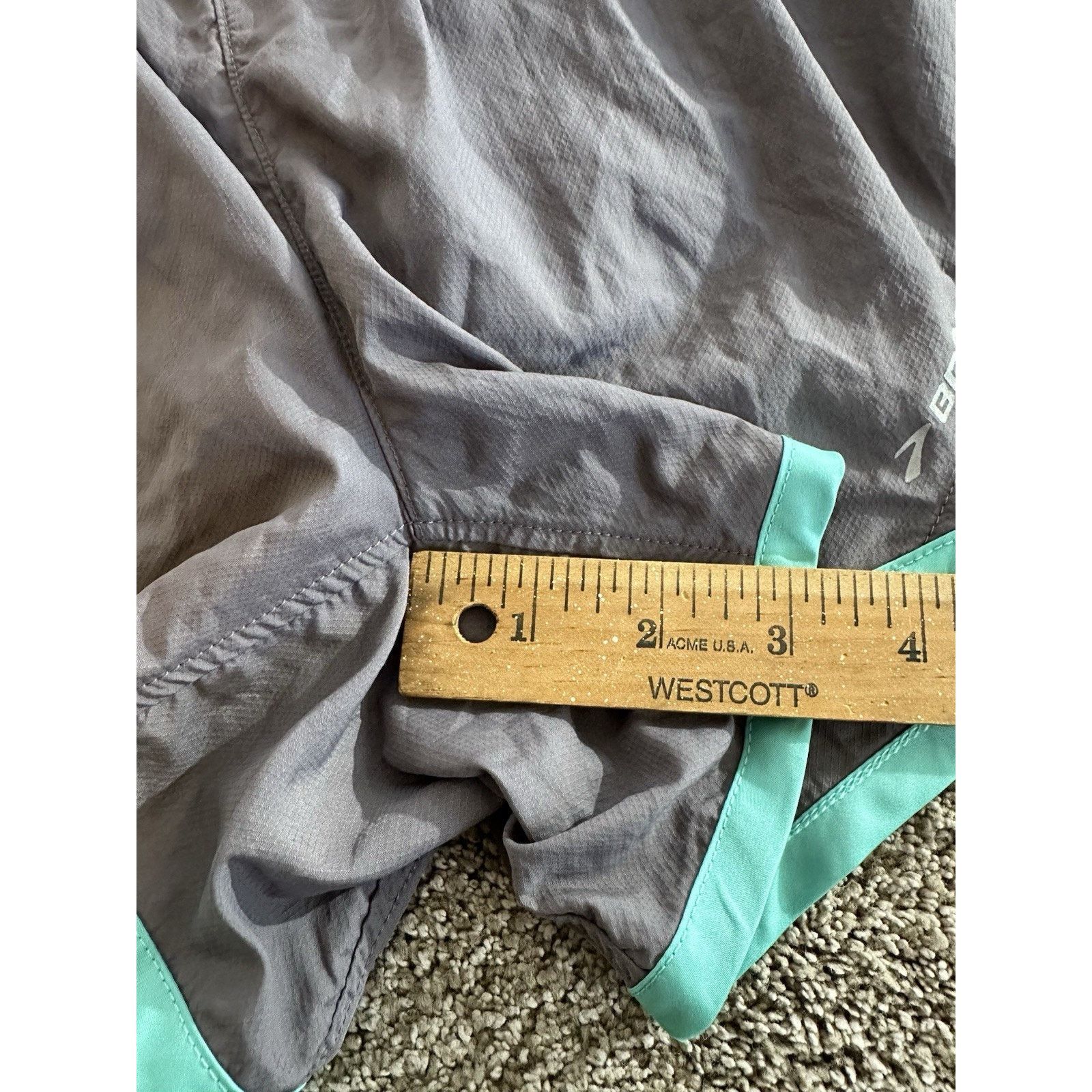 Brooks brooks hvac synergy shorts womens Size Xs Gray Blue Cool Size 25" / US 0 / IT 36 - 3 Thumbnail