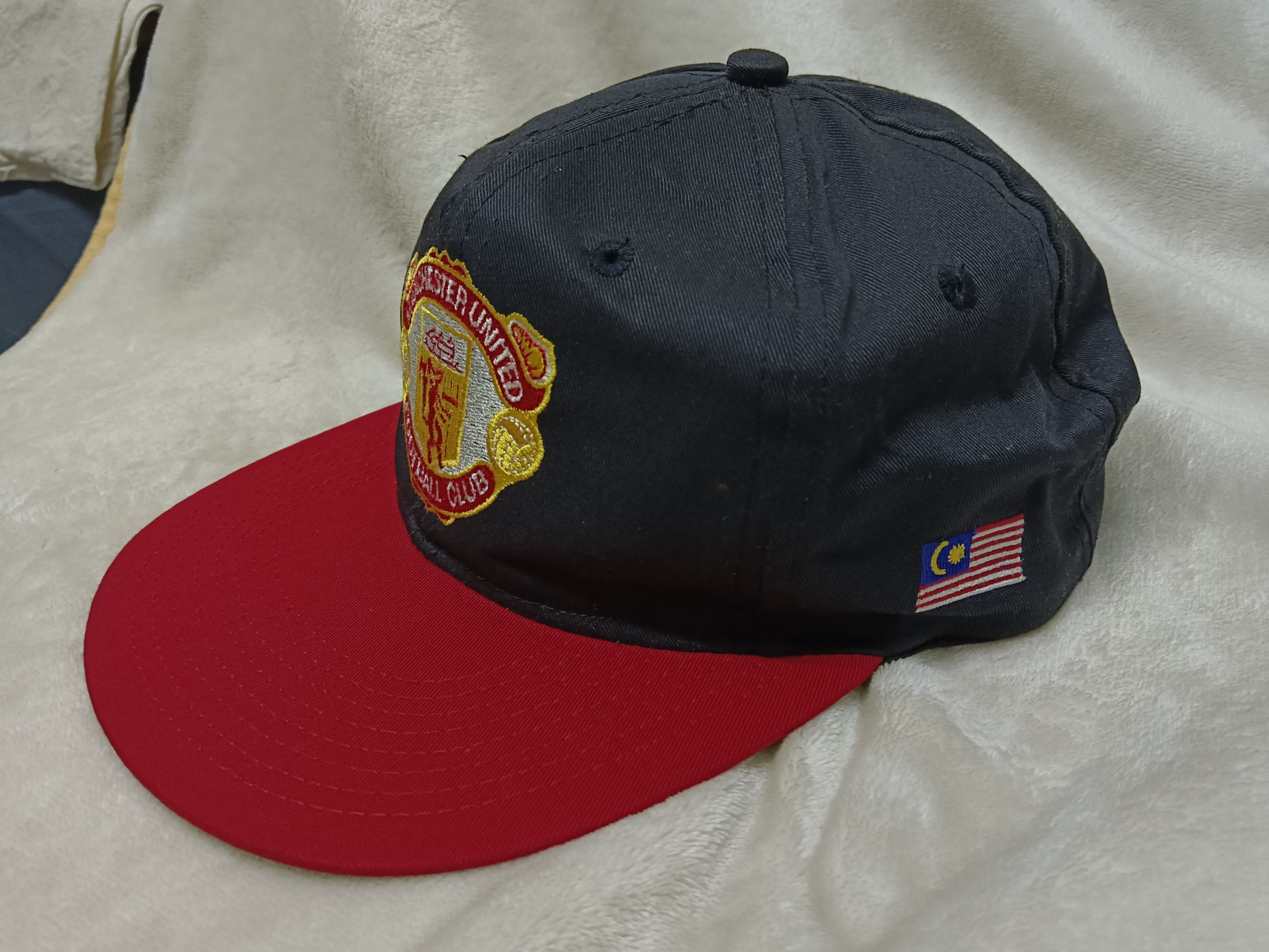 Vintage Manchester United cap hats snap back vintage fan Size ONE SIZE - 2 Thumbnail