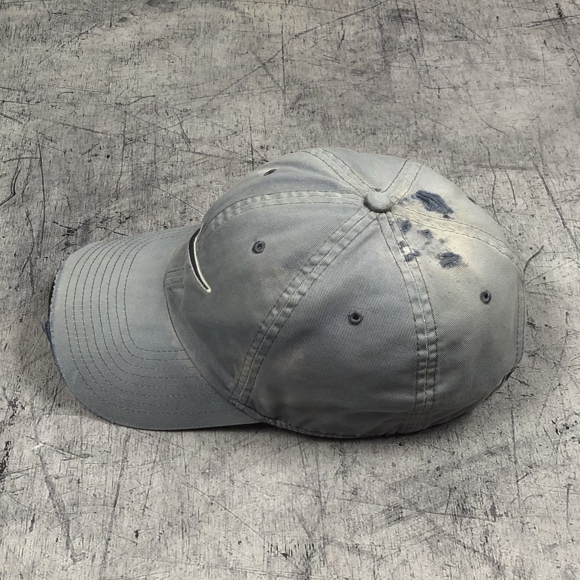 Nike 1Of1 Nike Distressed Crazy Mad Cap Size ONE SIZE - 3 Thumbnail