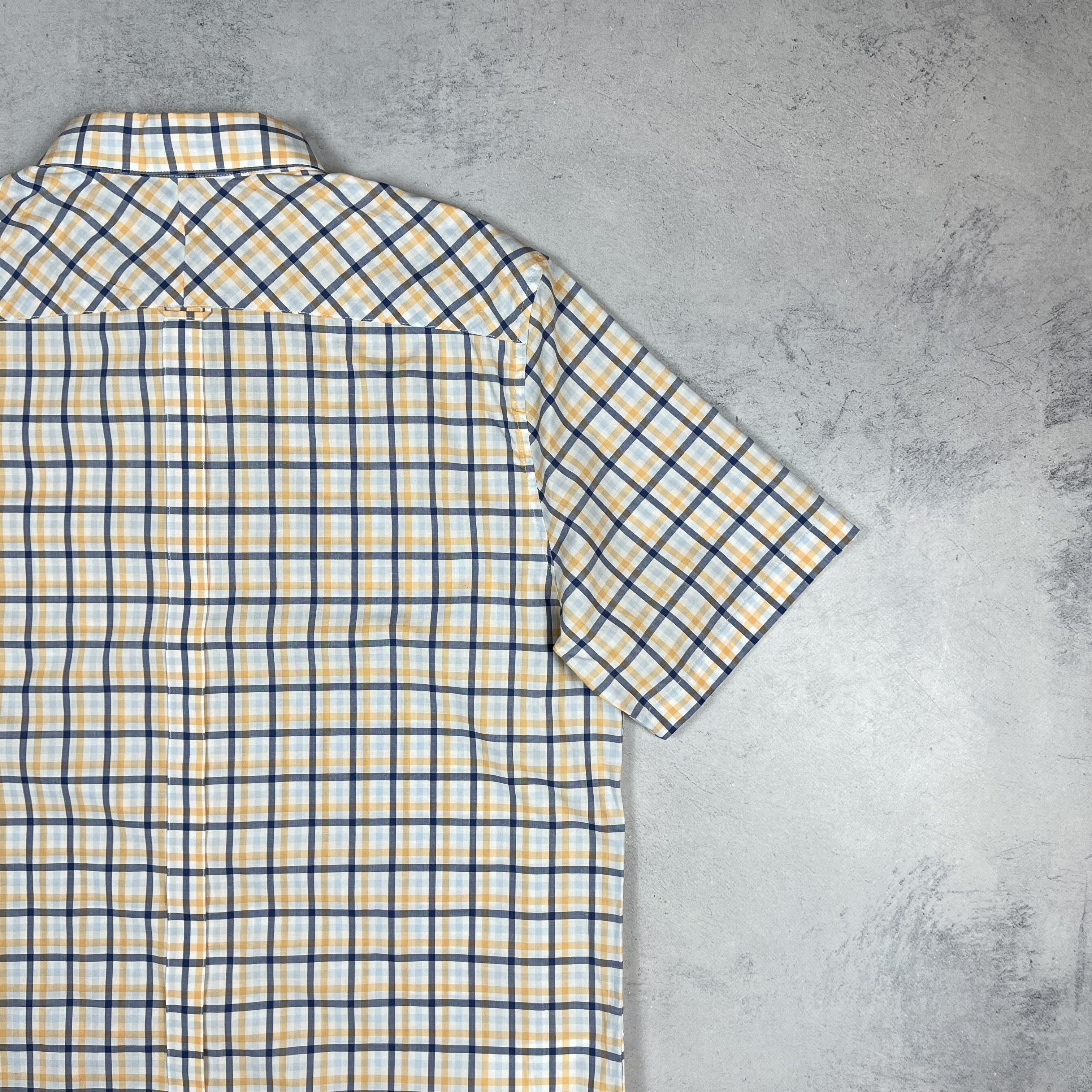Fred Perry Fred Perry Four Colour Gingham Checkered Button Up Shirt Size US L / EU 52-54 / 3 - 17 Thumbnail