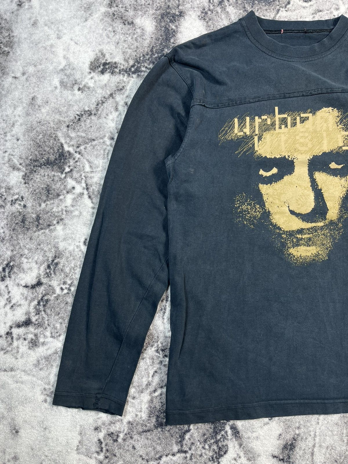 Vintage Vintage Long Sleeve Distressed faded Raf Style Fits like M-L Size US L / EU 52-54 / 3 - 2 Thumbnail