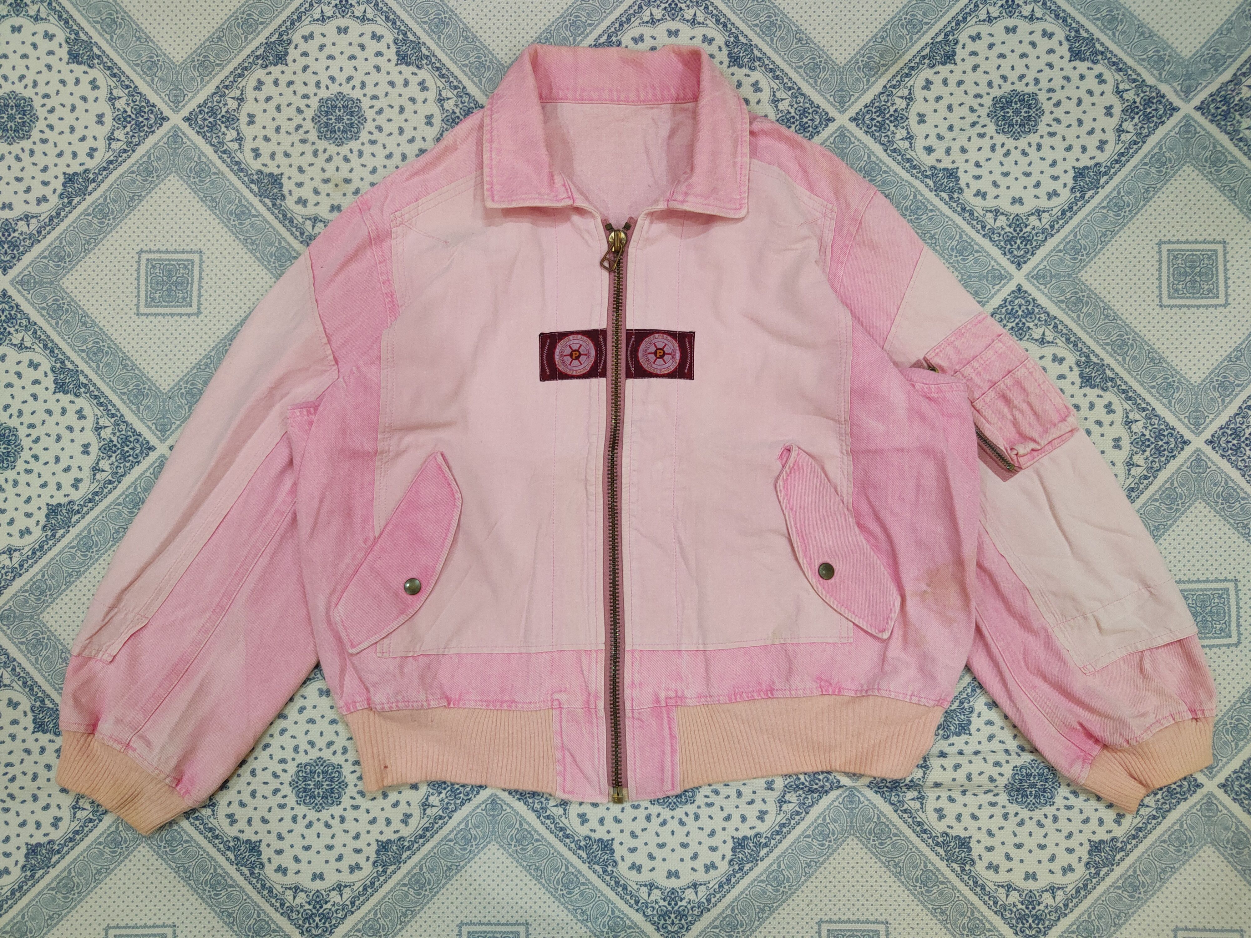 Japanese Brand Pink House Pink Denim Jacket Size XL / US 12-14 / IT 48-50 - 1 Thumbnail