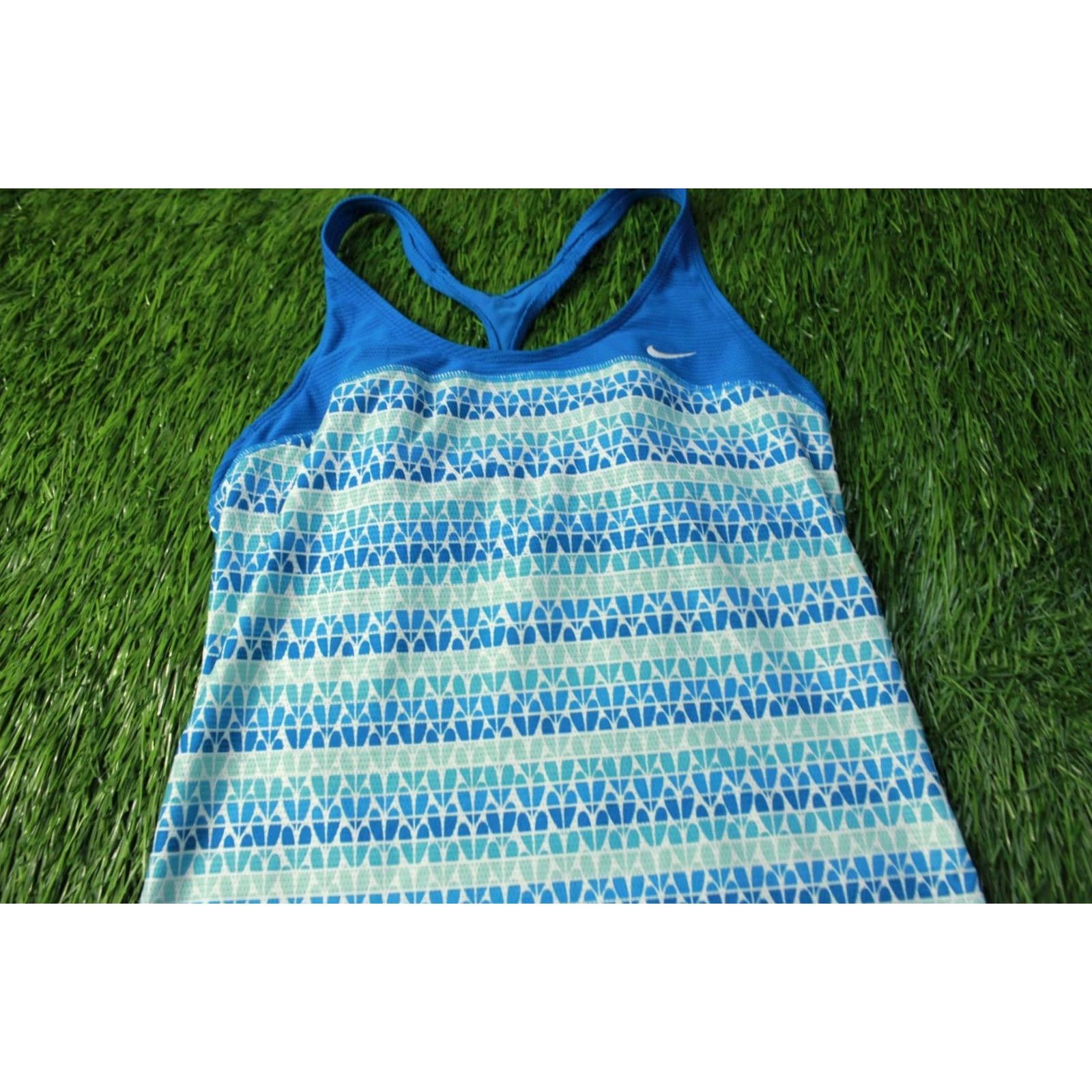Nike NIKE FITDRY ORIGINAL 2009 WOMEN VEST SLEEveless SHIRT JERSEY SIZE M BLUE Training Size M / US 6-8 / IT 42-44 - 3 Thumbnail