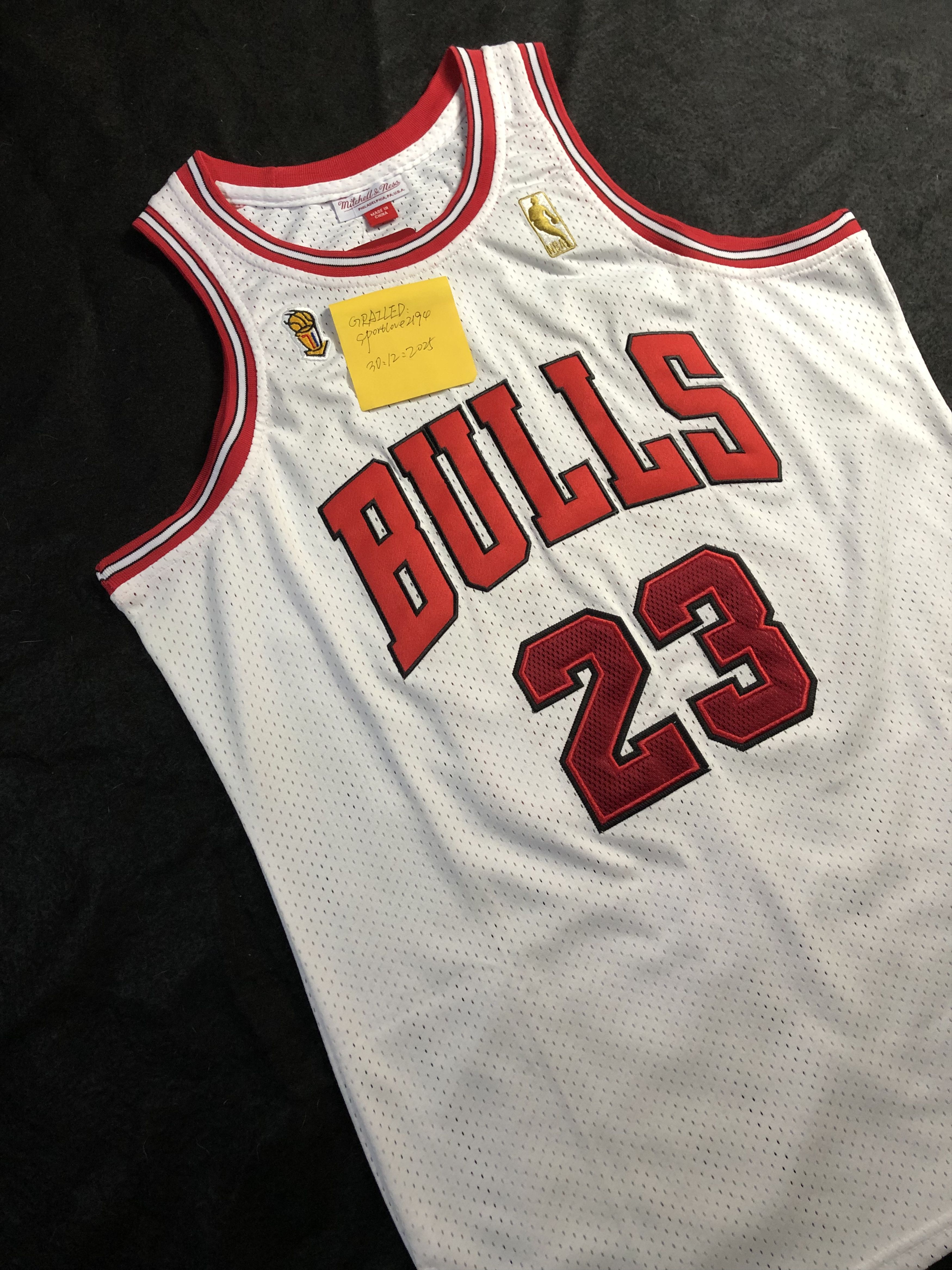 Vintage Bull Jordan White Jersey Size US M / EU 48-50 / 2 - 3 Thumbnail
