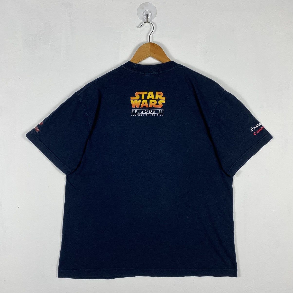 Star Wars Vintage 00's STAR WARS Sith Lord Movie Bold Graphic Tee Size US L / EU 52-54 / 3 - 7 Thumbnail