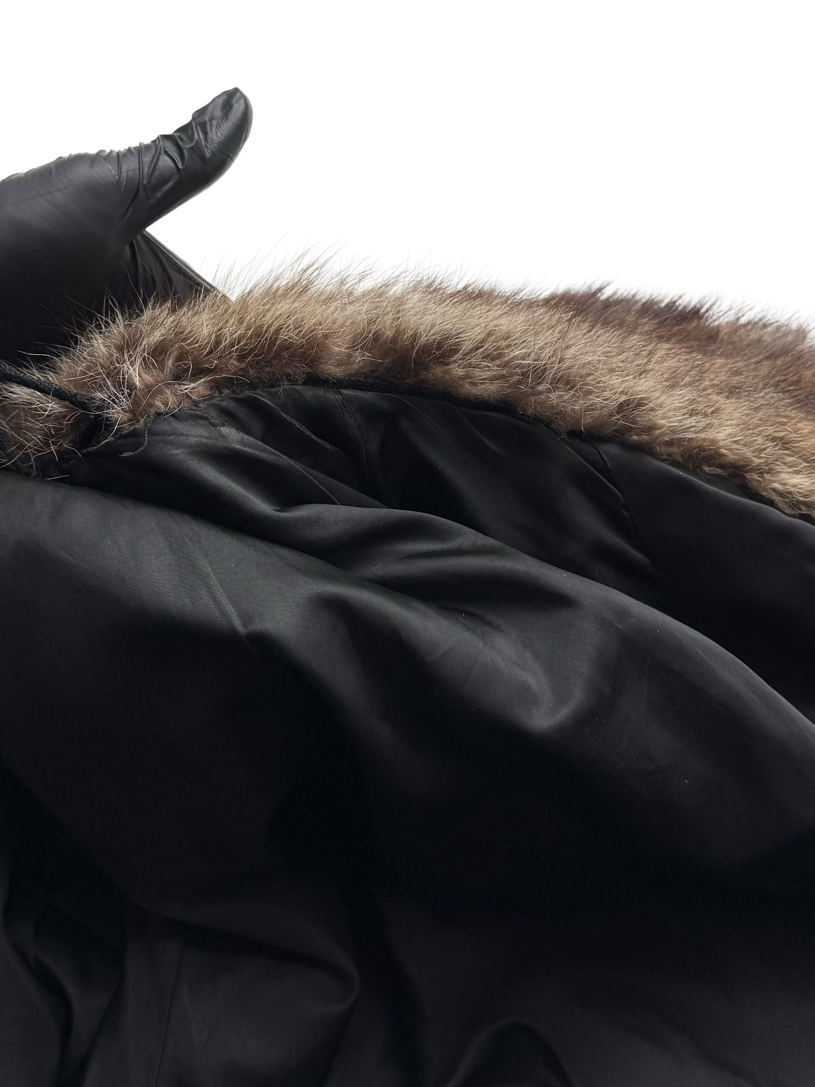 Vintage Vintage Real Fur Coat Brown Long Fur Jacket Winter Luxury Size L / US 10 / IT 46 - 18 Thumbnail