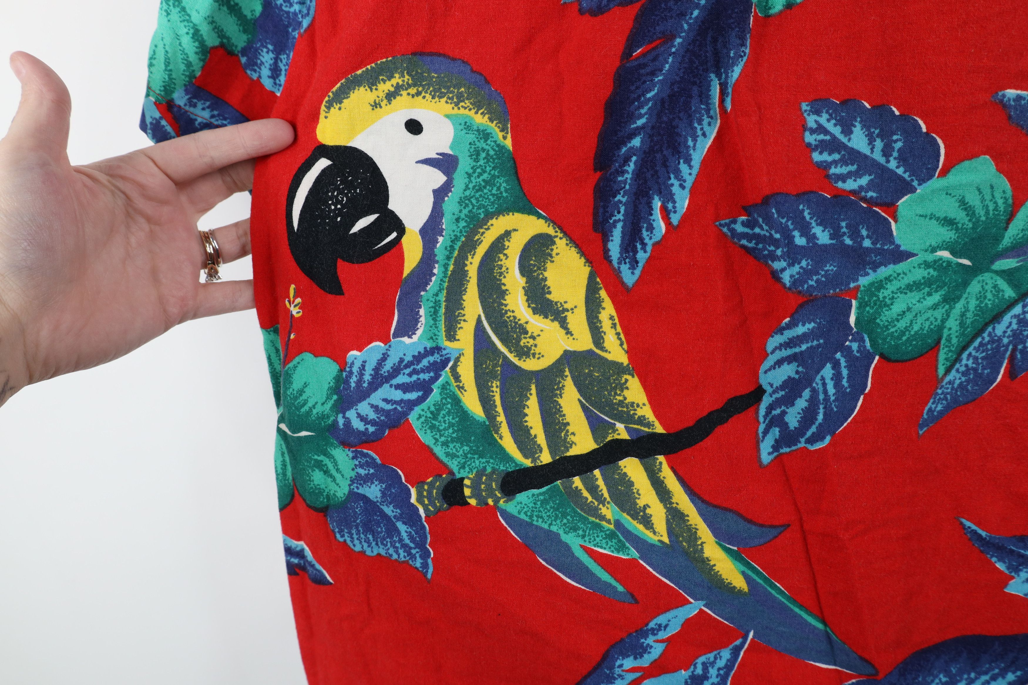 Vintage Vintage 90s Streetwear PI Tom Selleck Hawaiian Button Shirt Size US XL / EU 56 / 4 - 11 Thumbnail