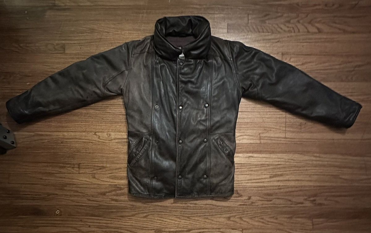 Vintage Vintage Lothar's Paris lamb leather goose down jacket Size US M / EU 48-50 / 2 - 1 Thumbnail
