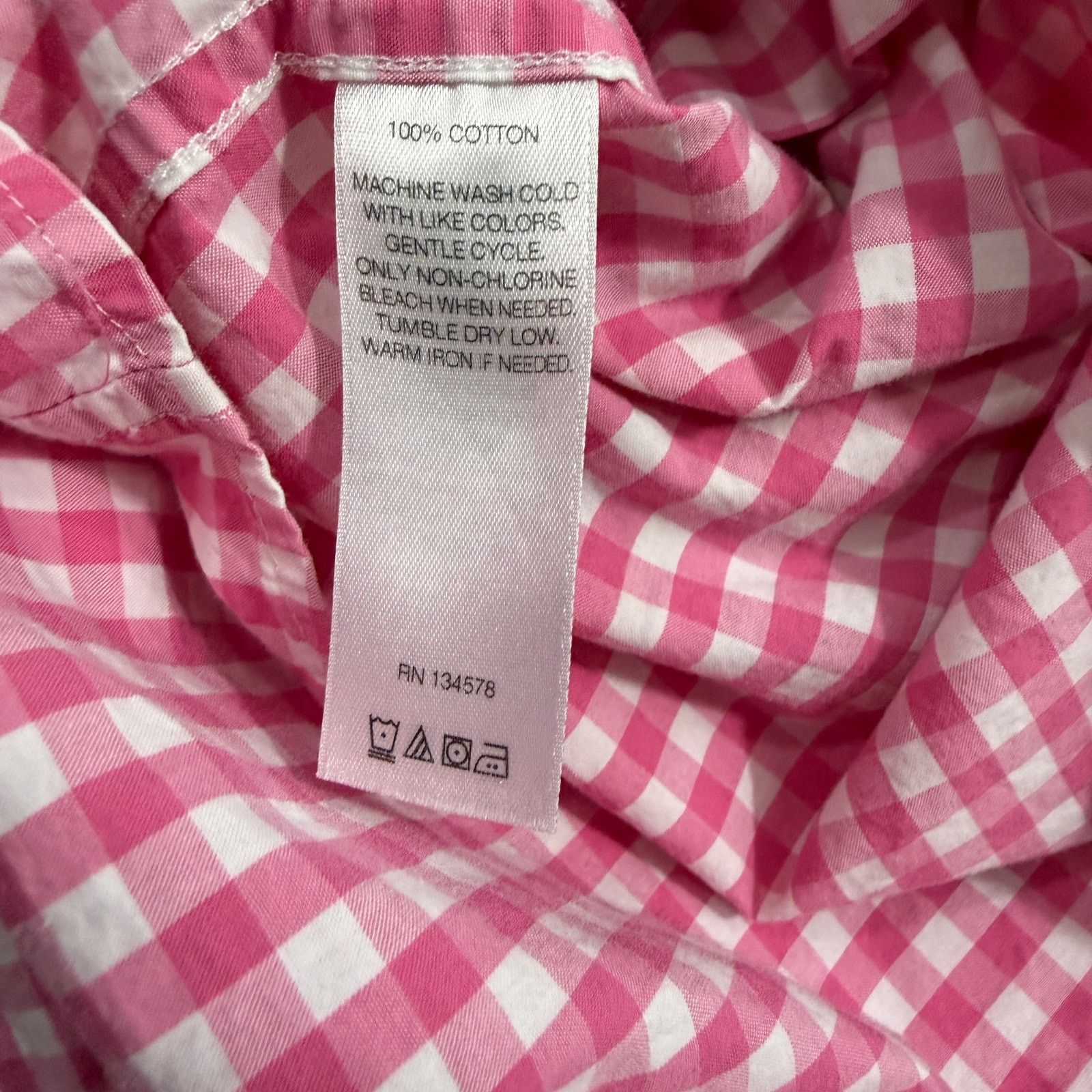 Vineyard Vines Vineyard Vines Whale Shirt Small Pink White Plaid Button Size US S / EU 44-46 / 1 - 6 Thumbnail