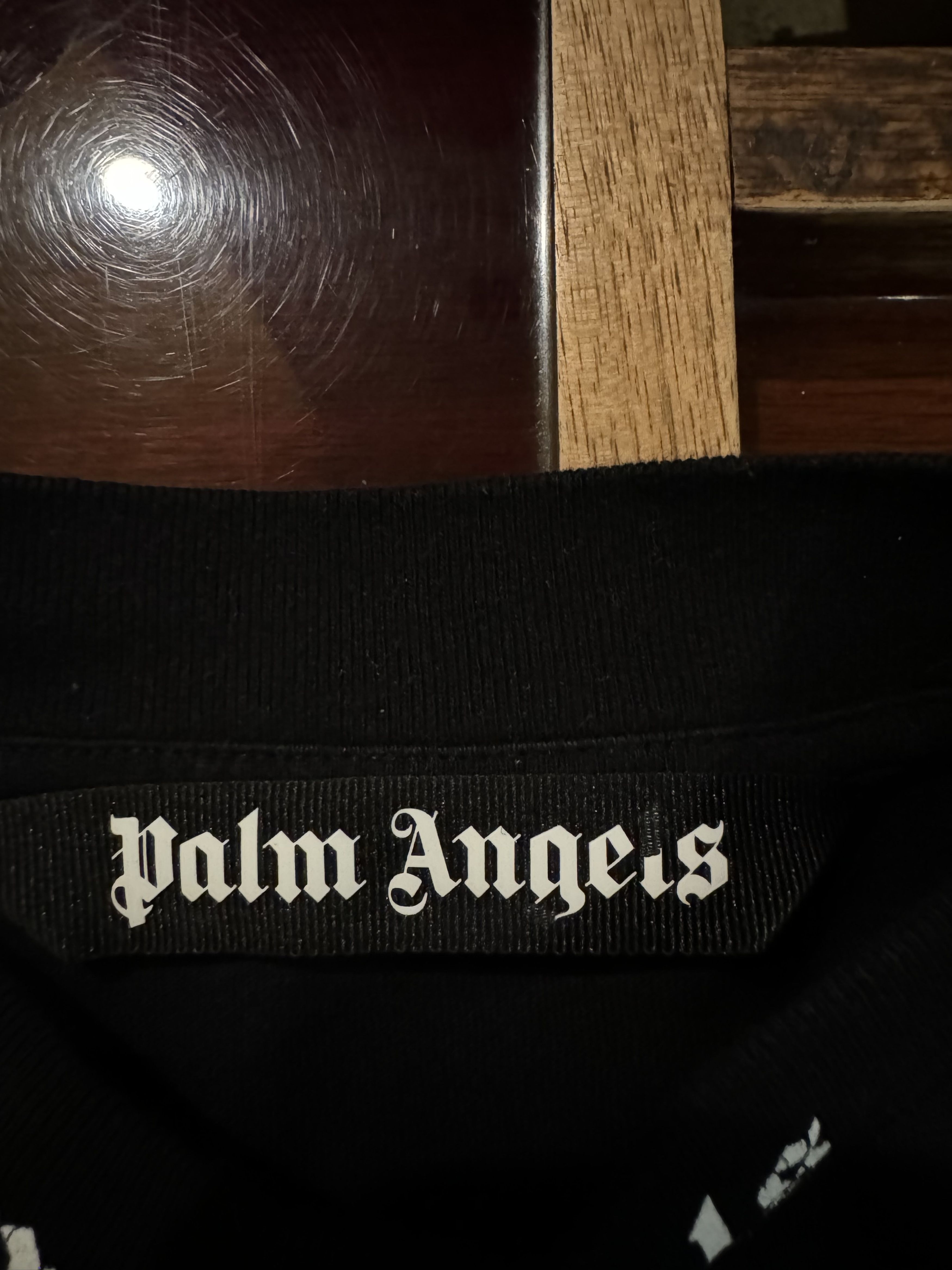 Palm Angels Palm Angels Script T-Shirt Size US M / EU 48-50 / 2 - 4 Thumbnail