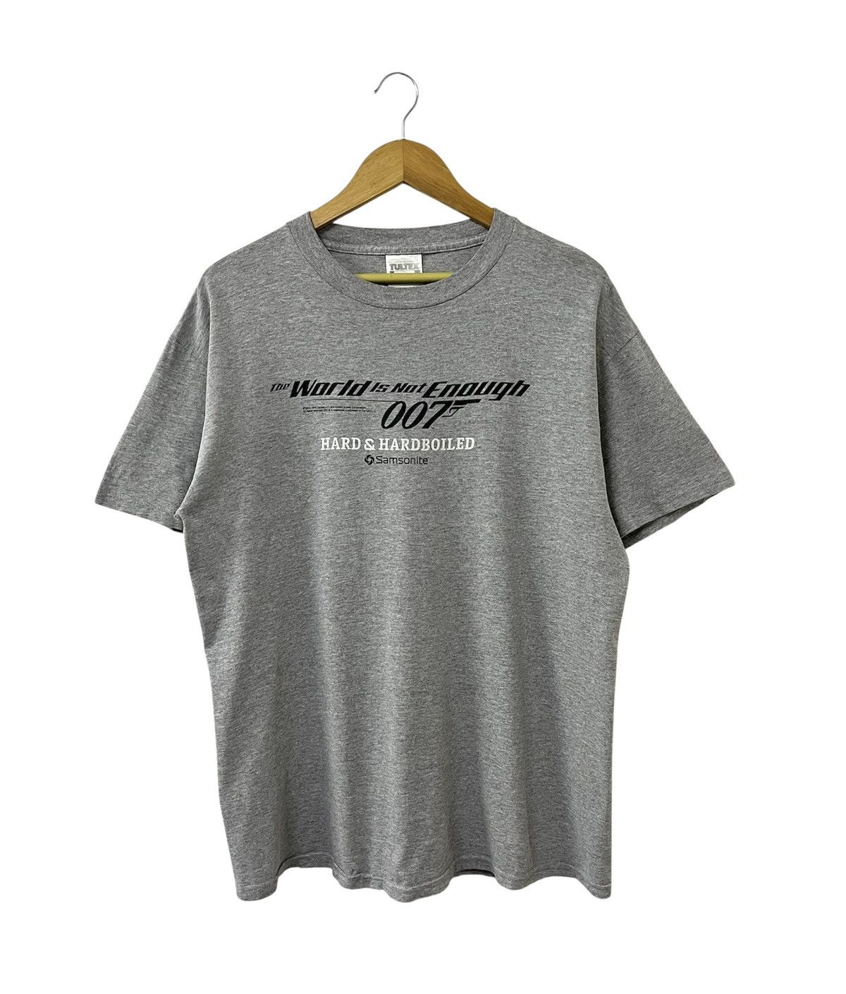 Vintage VINTAGE 90s 007 JAMES BOND PROMO ACTION MOVIE TSHIRT Size US L / EU 52-54 / 3 - 1 Thumbnail