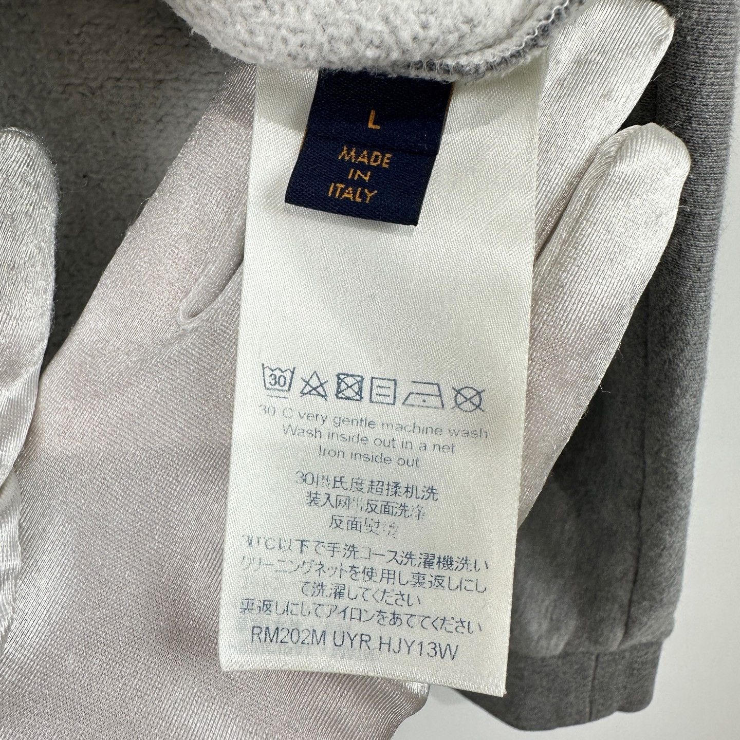 Louis Vuitton Louis Vuitton Nigo Squared Logo Sweatshirt Size US L / EU 52-54 / 3 - 5 Thumbnail