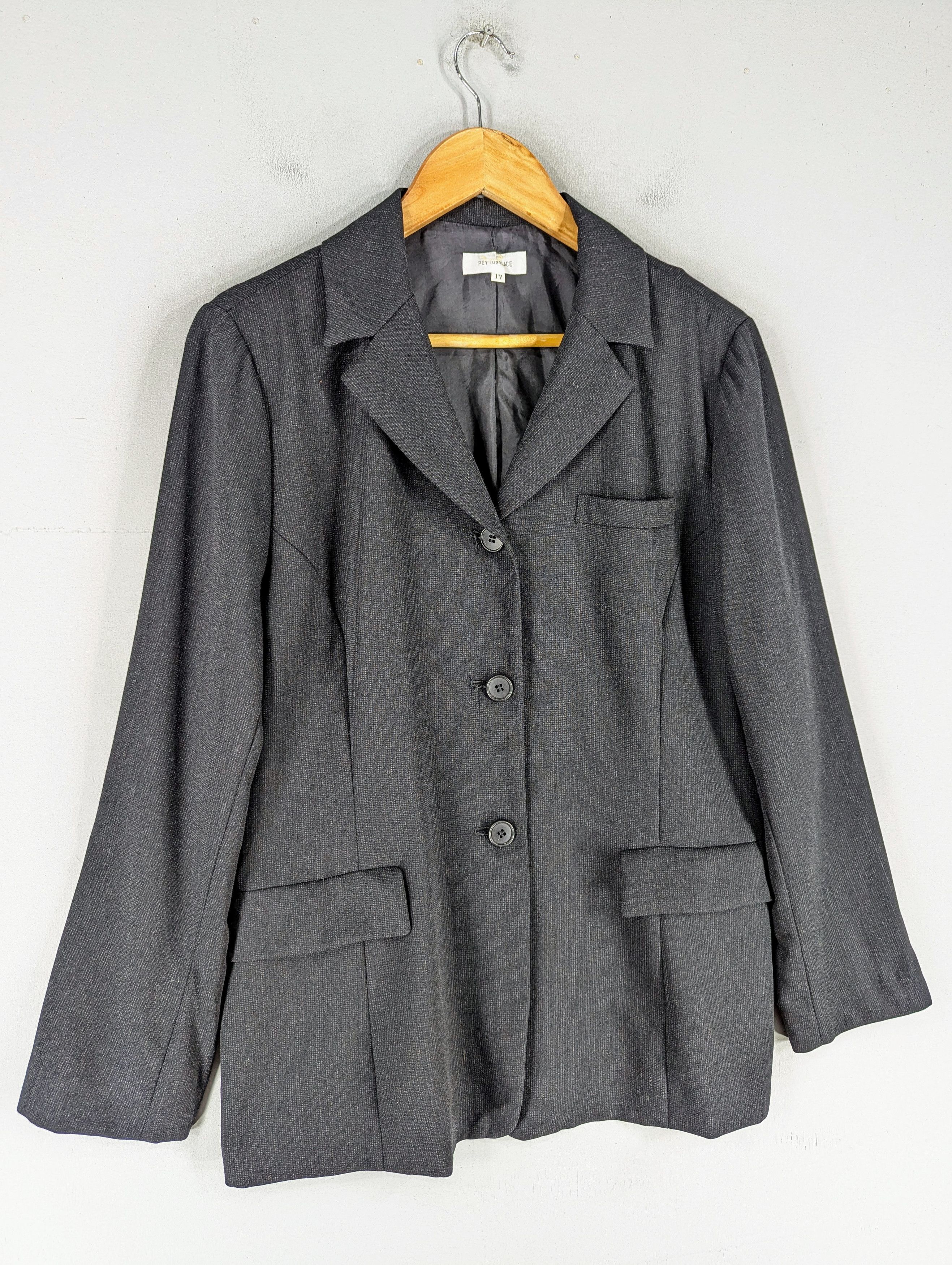 Japanese Brand Vintage Peyton Place Mohair Button Ups Blazer Style Jacket Size M / US 6-8 / IT 42-44 - 3 Thumbnail