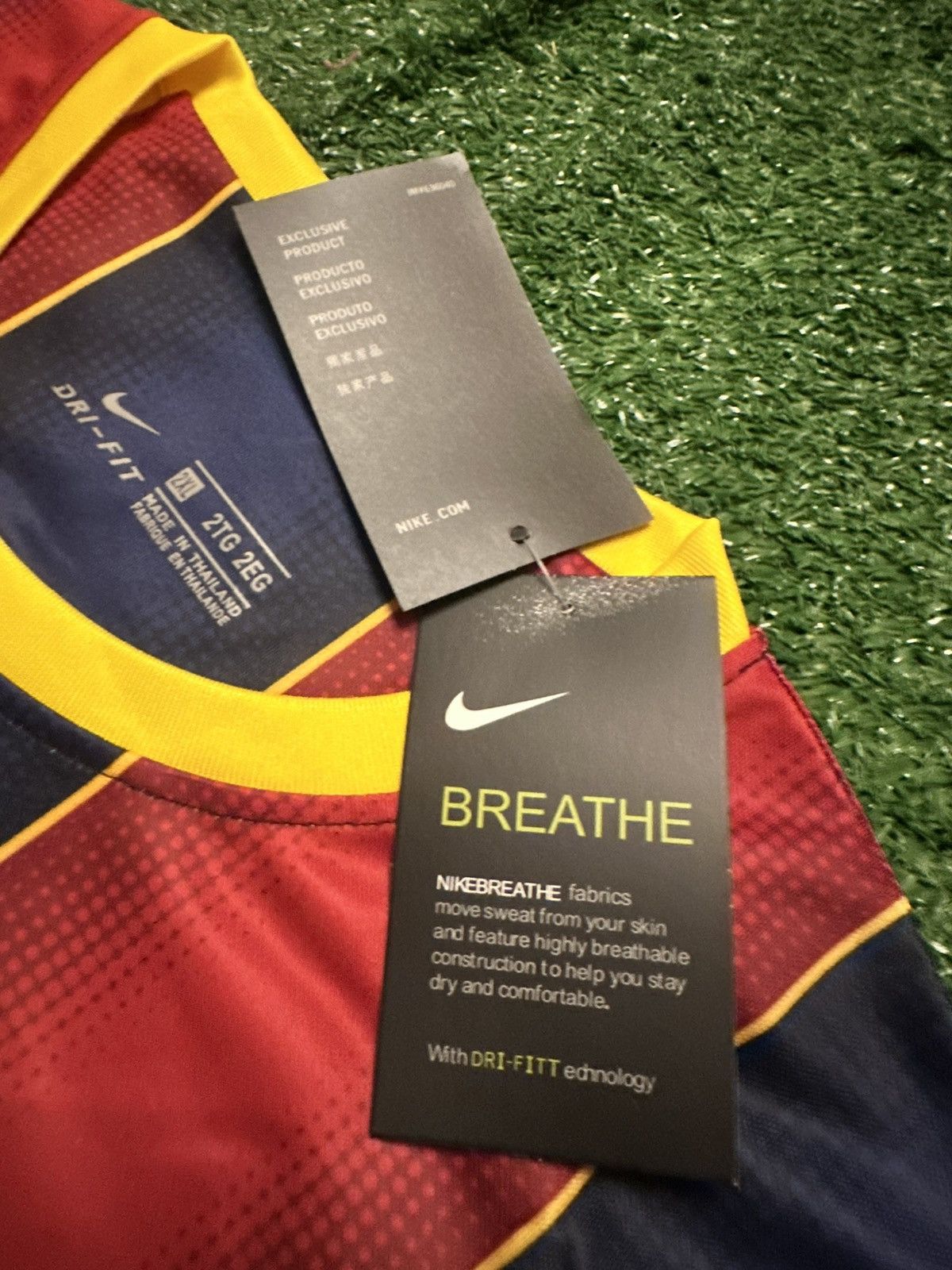 Nike Nike FC Barcelona 2020/21 Lionel Messi Home Football Jersey Size US XXL / EU 58 / 5 - 6 Thumbnail