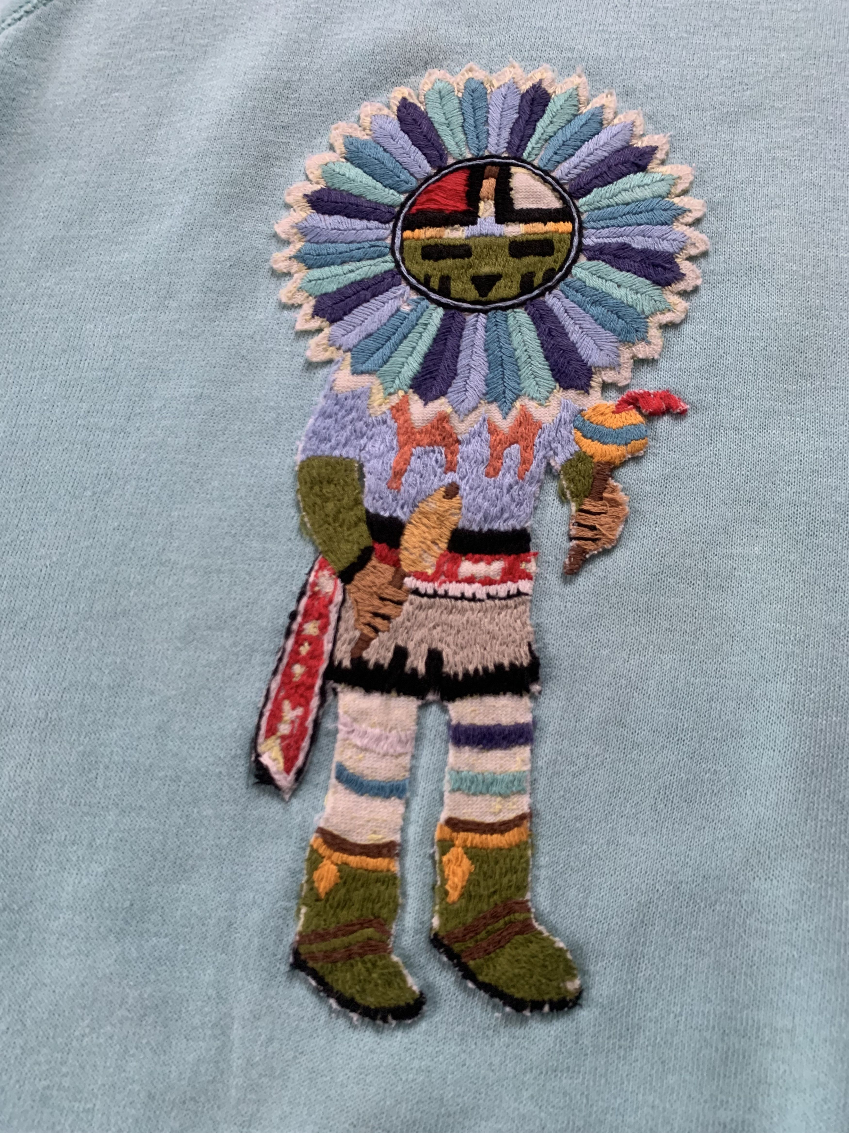 Other Vintage Aztec Crewneck Embroidered Sweatshirt Size US M / EU 48-50 / 2 - 5 Thumbnail