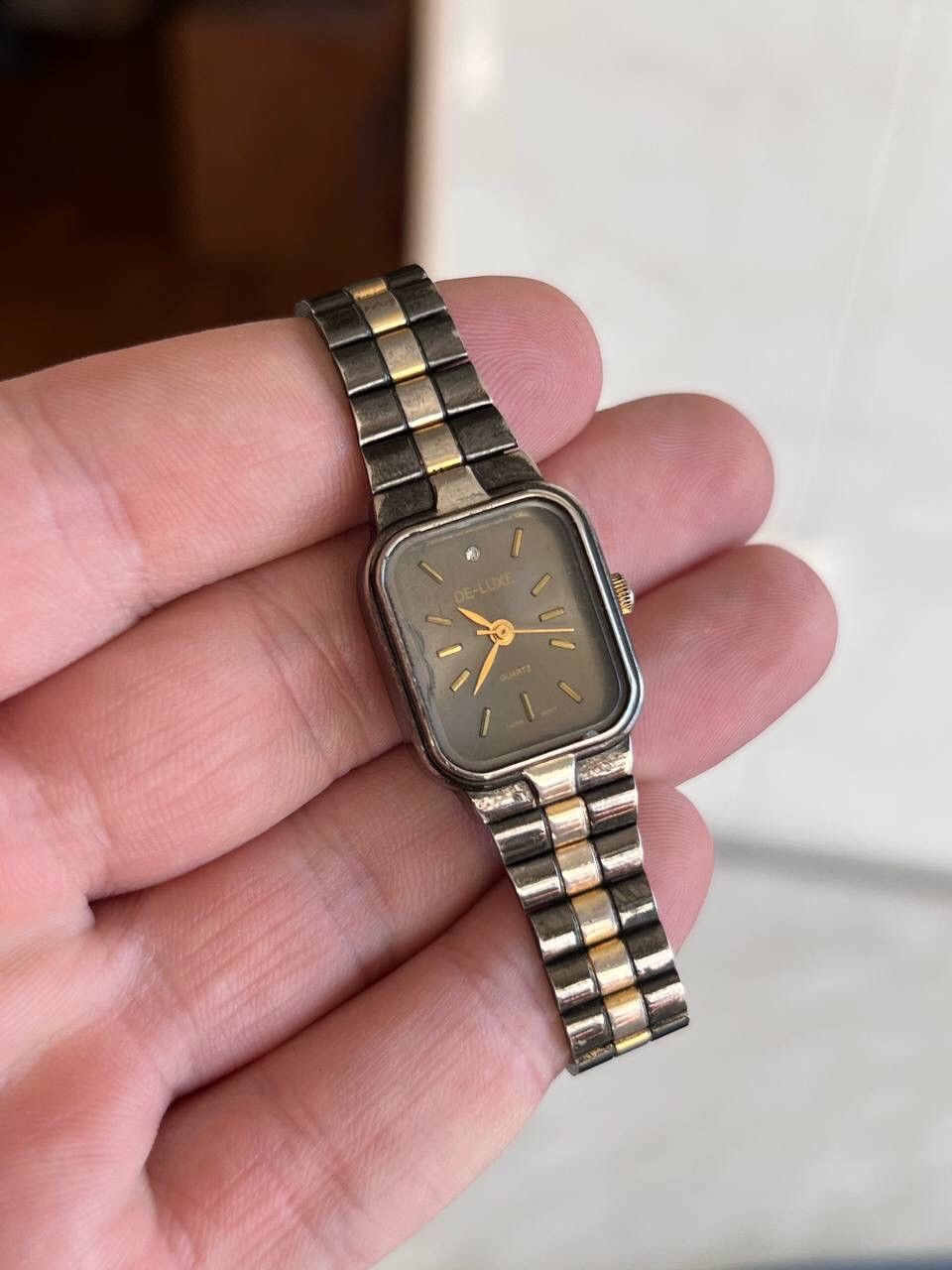 Japanese Brand × Vintage Vintage Japanese style futuristic Watch De Luxe 90s Japan Size ONE SIZE - 1 Thumbnail