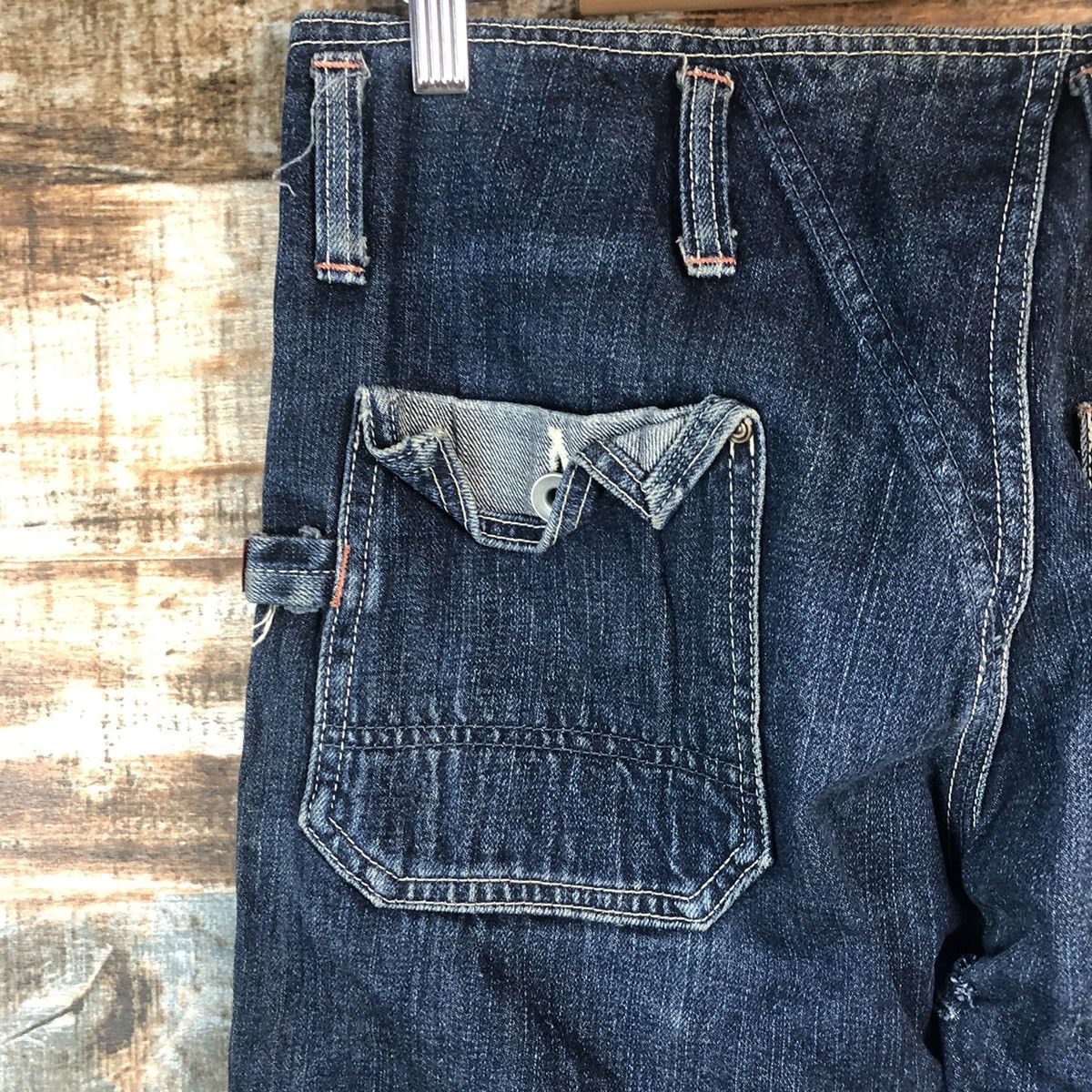 Johnbull John Bull Blue vintage japan Denim Pants #A2099 Size US 27 - 20 Thumbnail