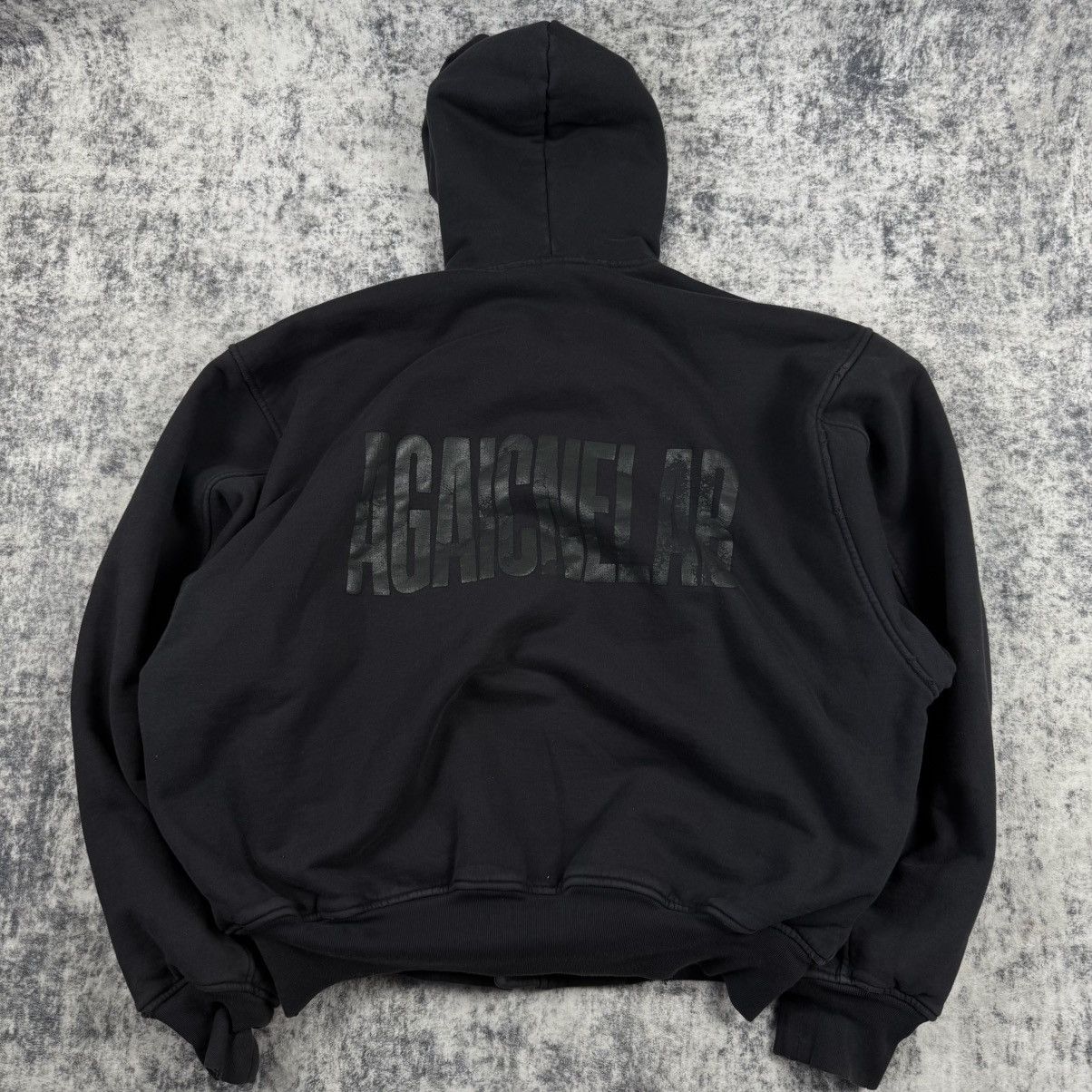 Balenciaga Balenciaga AGAICNELAB Hooded Bomber ‘Black’ Jacket Size US S / EU 44-46 / 1 - 6 Thumbnail