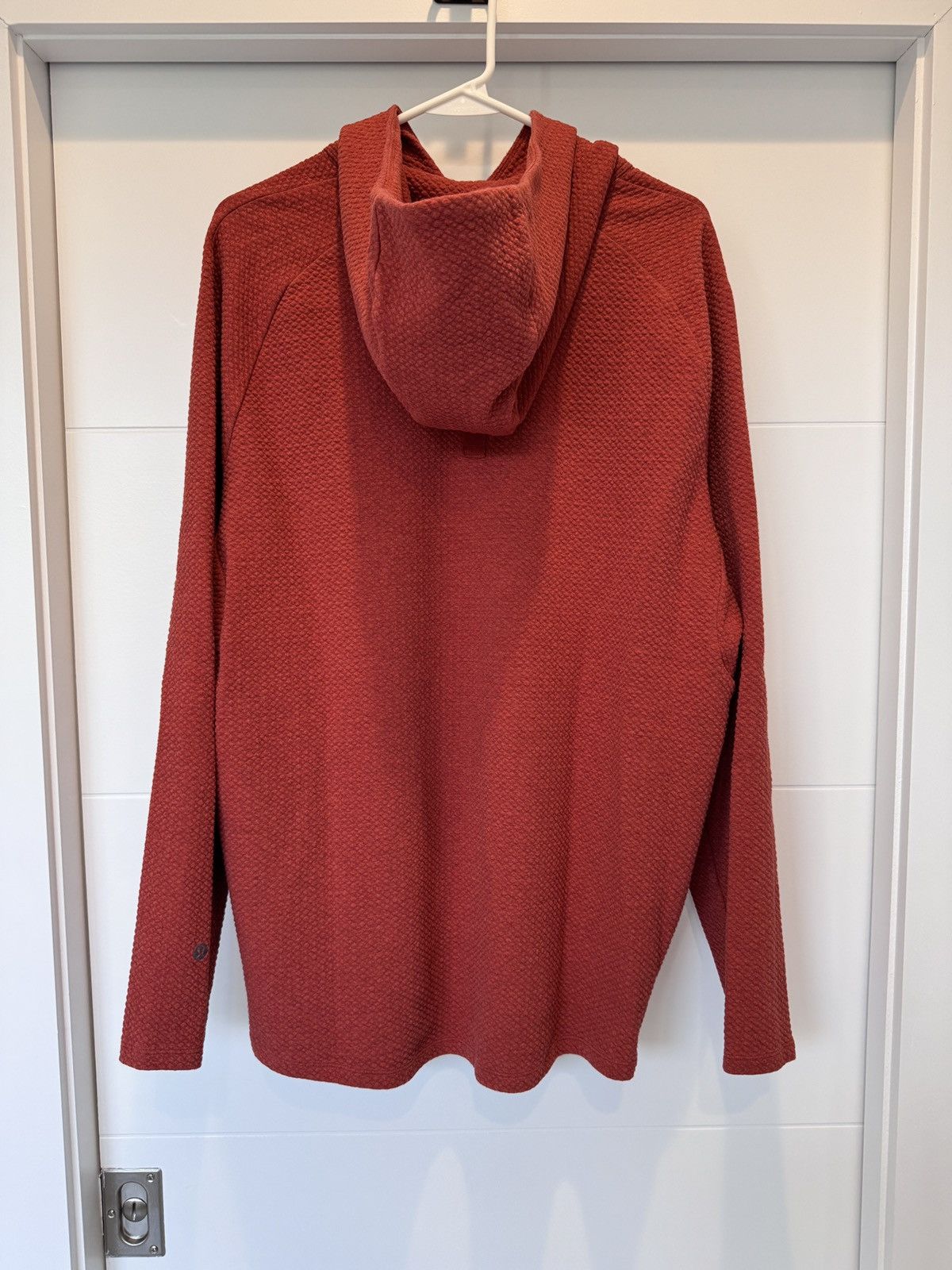 Lululemon Lululemon Mens At Ease Burnt Orange Hoodie Size XL Size US XL / EU 56 / 4 - 7 Thumbnail
