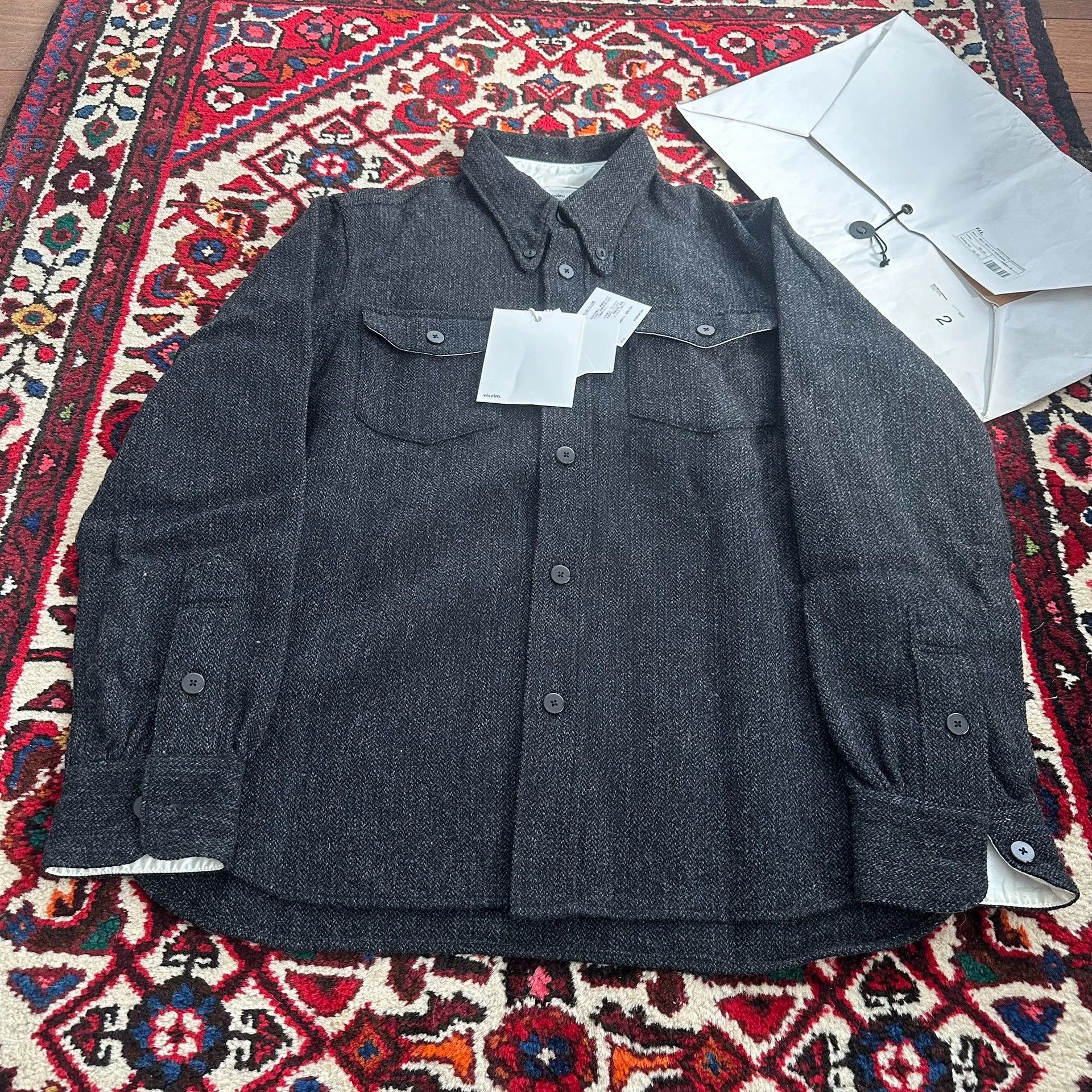 Visvim Visvim 17aw Wally Shirt Cotton Linen Size 2 9.5/10+ Size US M / EU 48-50 / 2 - 3 Thumbnail