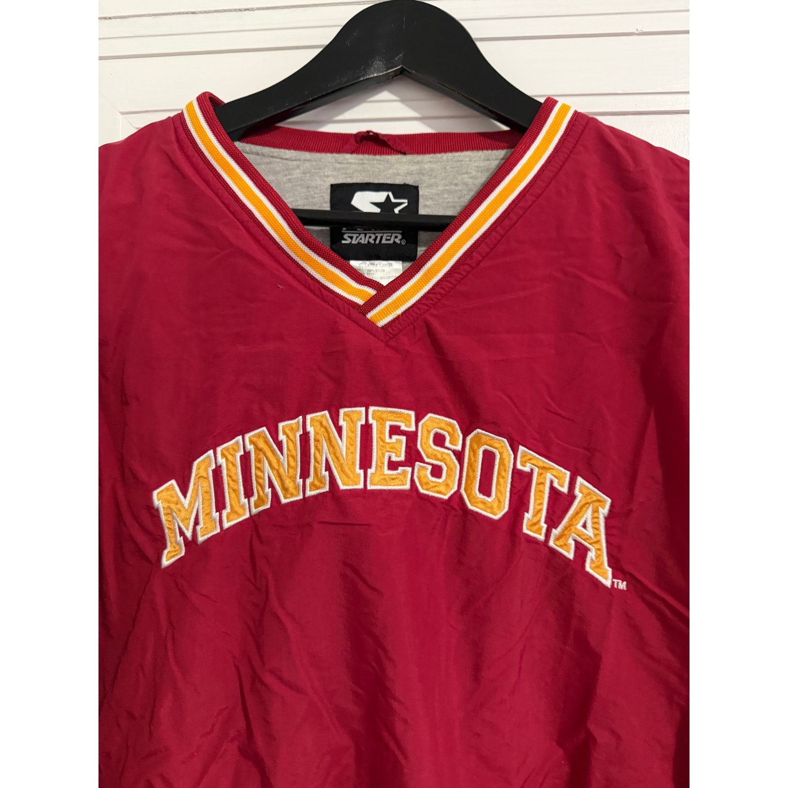 Starter Retro Minnesota Gophers Starter Windbreaker Jacket Size XL Size US XL / EU 56 / 4 - 2 Thumbnail
