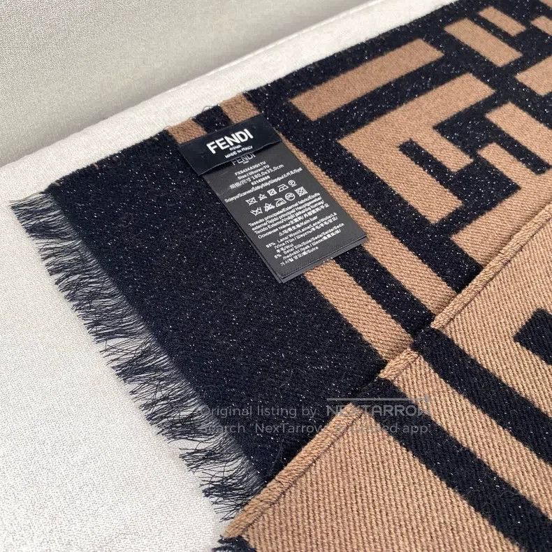 Fendi Fendi size 180*35cm Wool scarf Size ONE SIZE - 5 Thumbnail