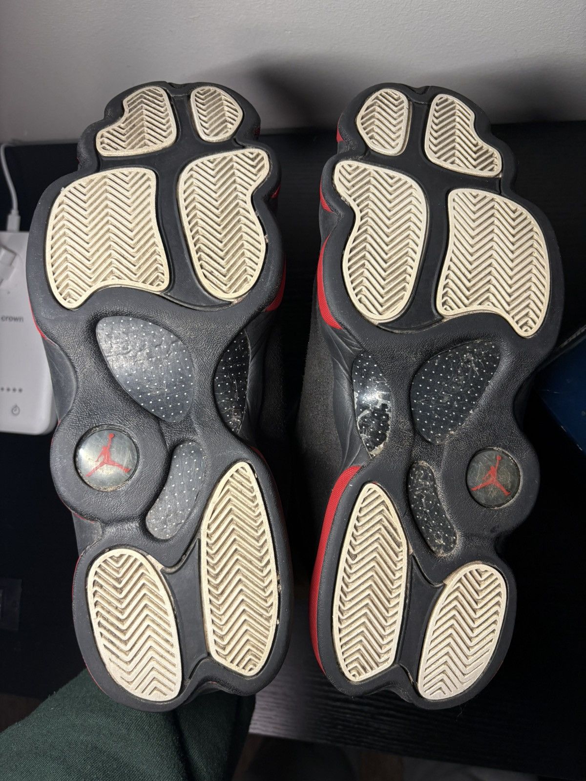 Jordan Brand Nike Air Jordan 13 Retro Dirty Bred 414571-003 Size 12 Size US 12 / EU 45 - 10 Thumbnail