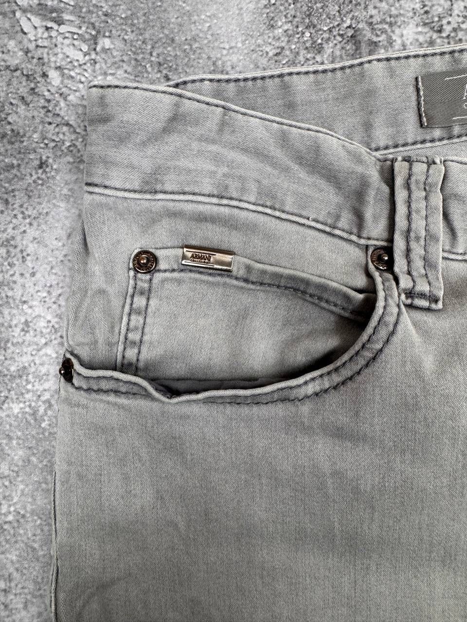 Armani Armani Collezioni J15 Slim Fit Jeans Denim Grey Size 32 Size US 32 / EU 48 - 8 Thumbnail