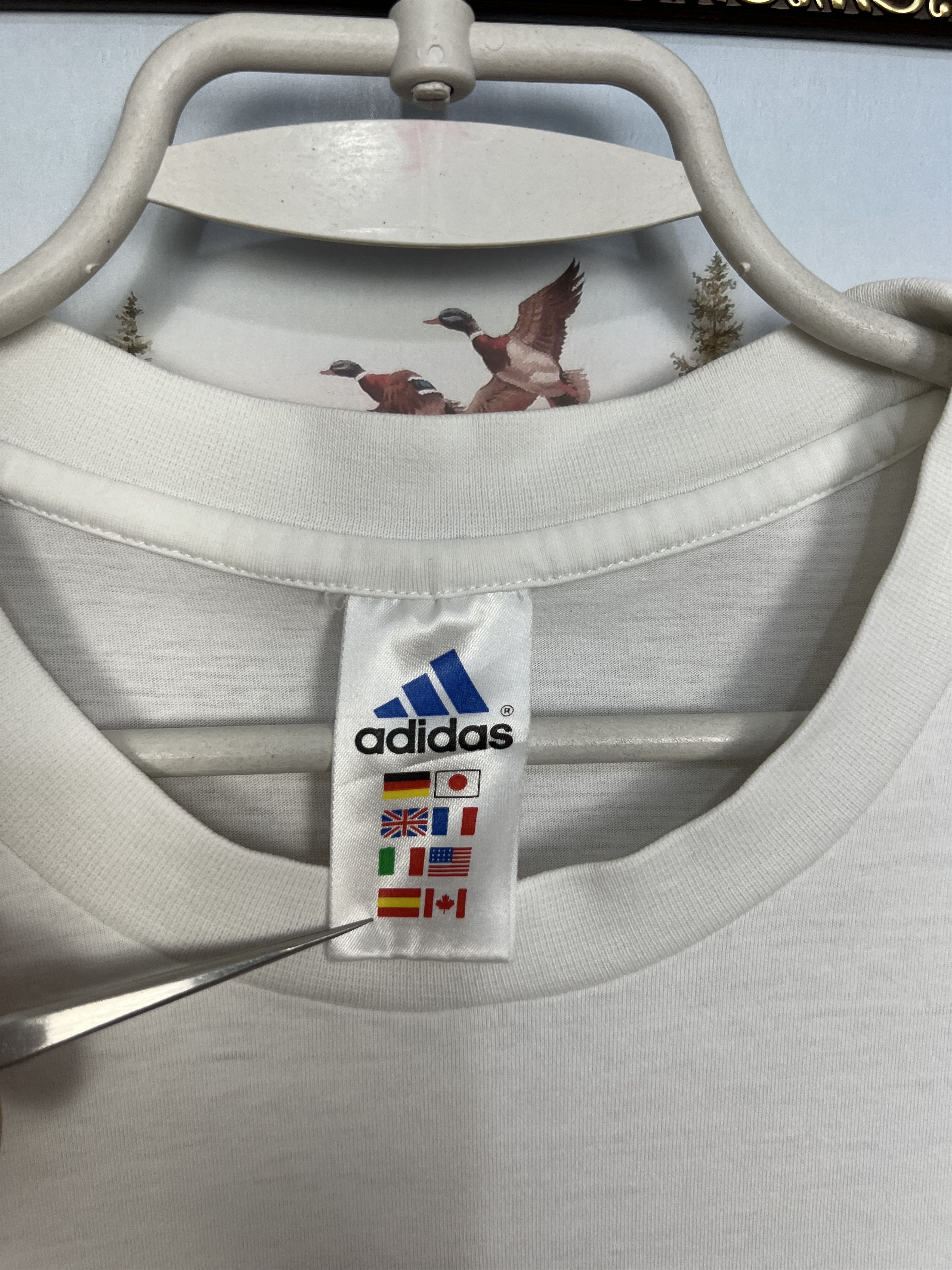 Adidas Vintage Real Madrid Beckham Train Shirt Football Jersey Size US M / EU 48-50 / 2 - 6 Thumbnail