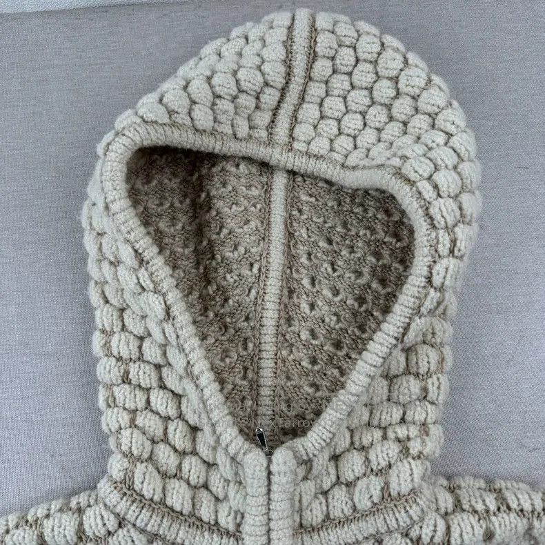 Hermes Hermes White cardigan Size XS / US 0-2 / IT 36-38 - 6 Thumbnail