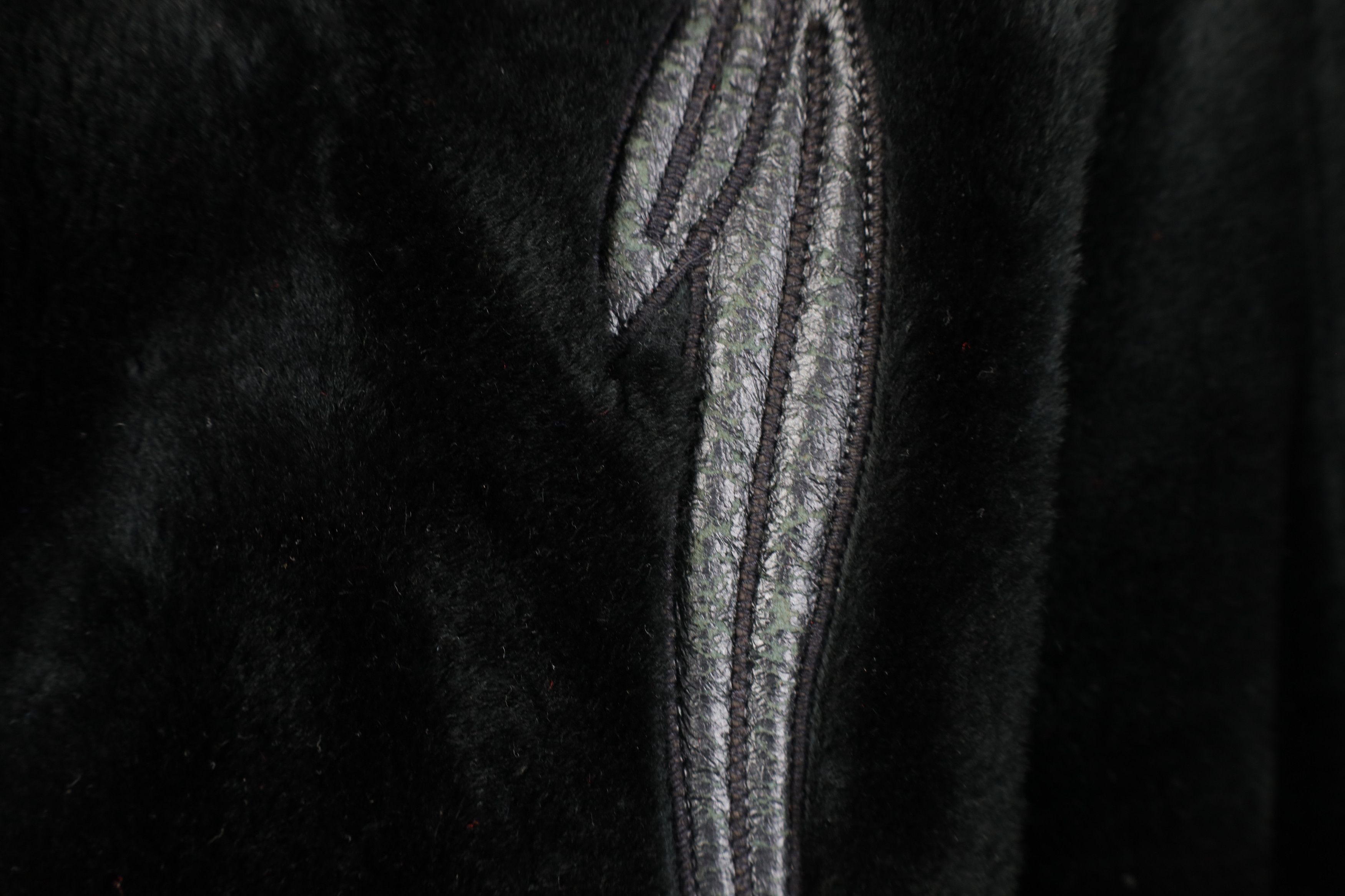 Vintage Vintage 80s 90s Streetwear Faux Fur Jacket Coat Black USA Size XL / US 12-14 / IT 48-50 - 6 Thumbnail