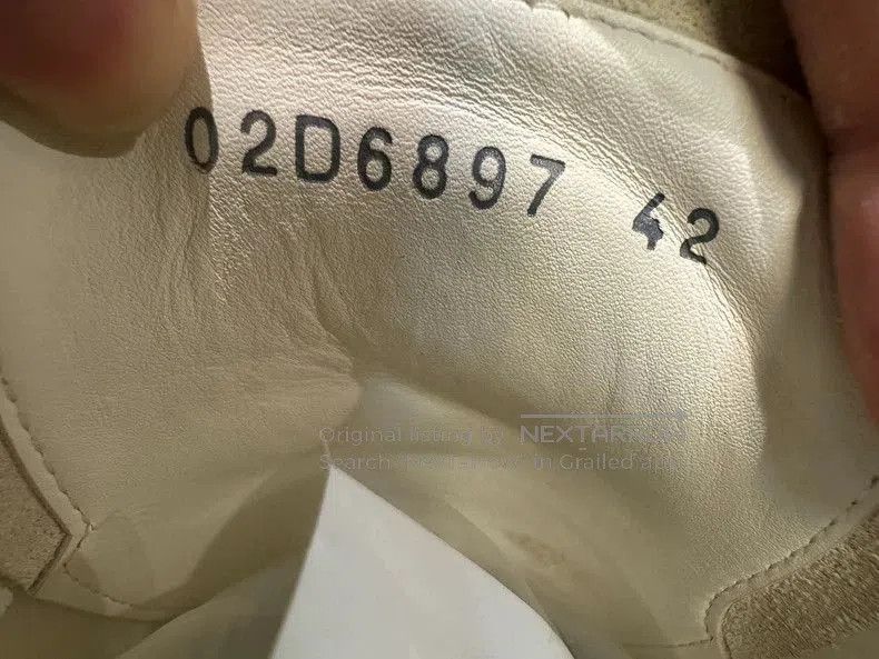Rick Owens Rick Owens White Low Top Leather Sneakers- Size US 9 / EU 42 - 7 Thumbnail