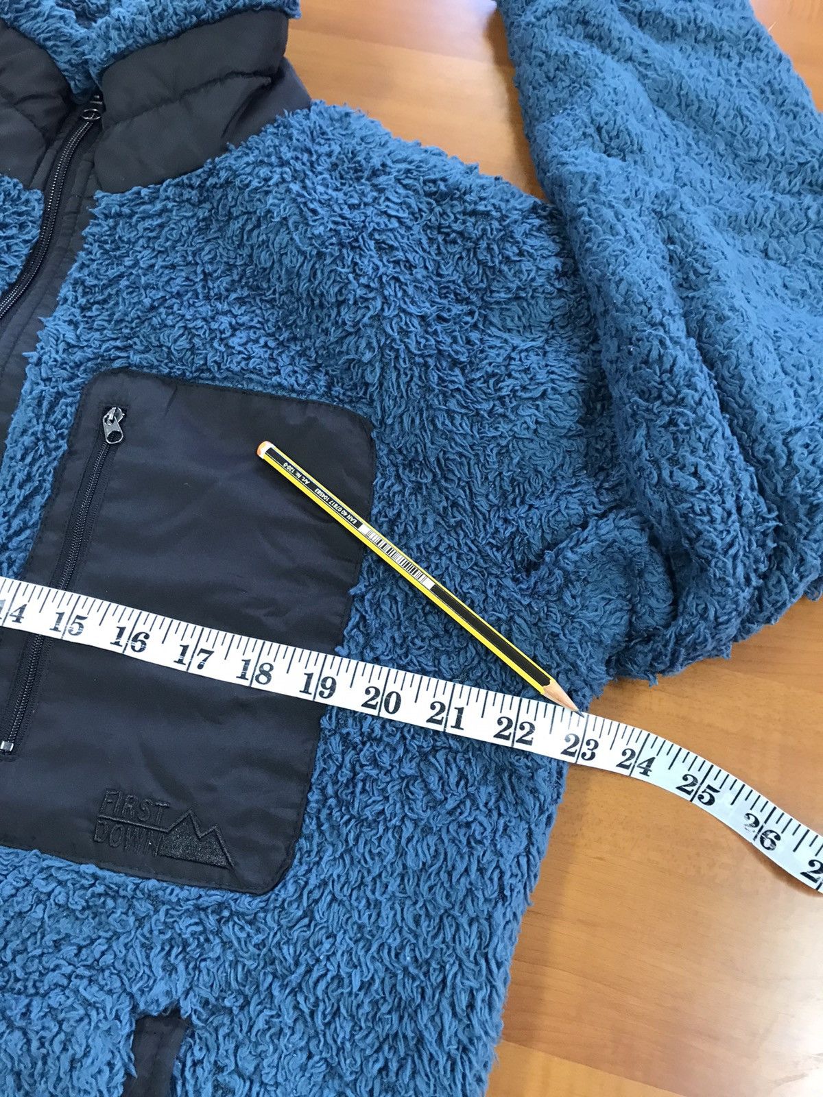 Vintage First Down USA Fleece Jacket Size US L / EU 52-54 / 3 - 16 Thumbnail