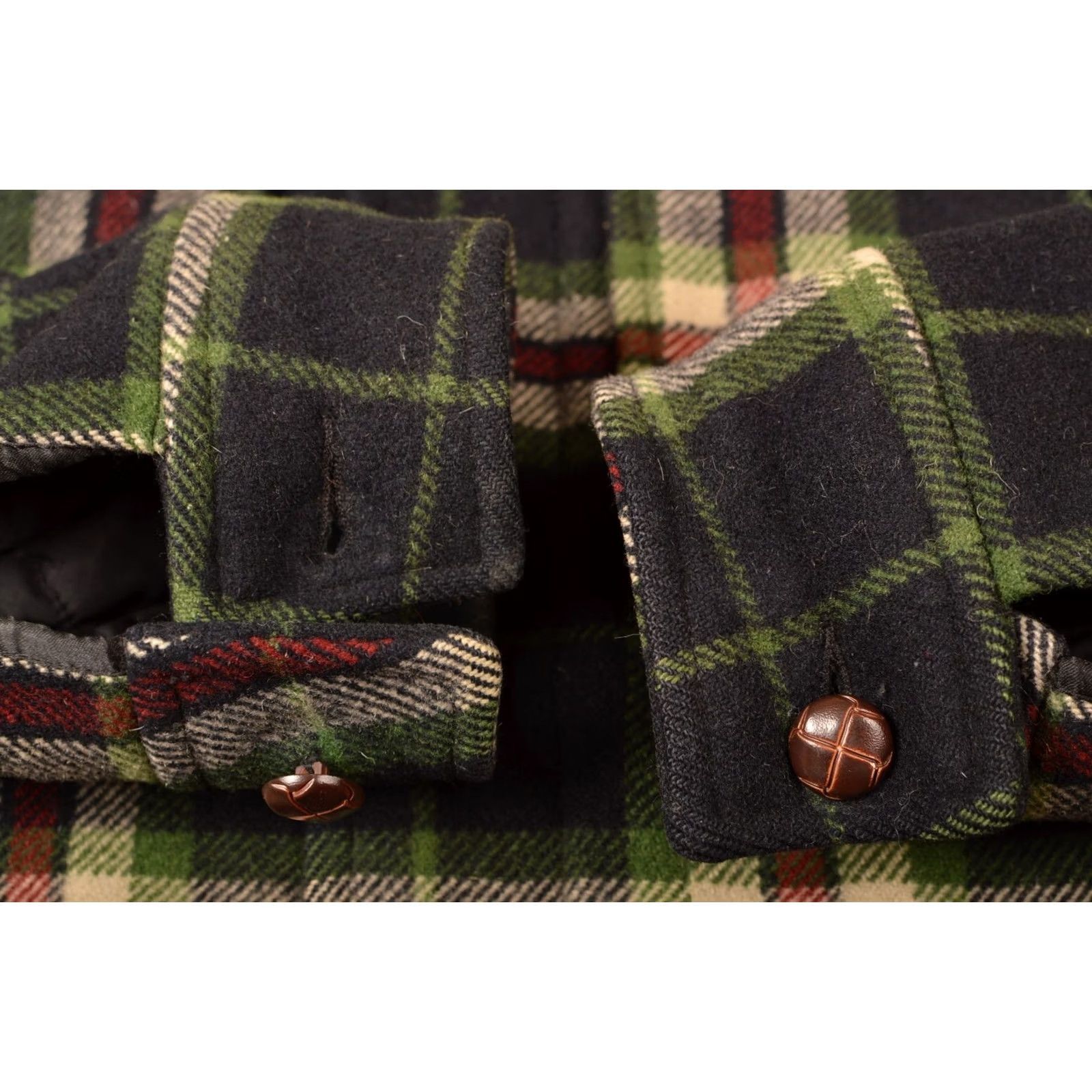 Edwin Edwin Rafterman Plaid Insulated Jacket Mens Size S Multicolor Wool 60% / 40% Pea Coat Year/Style: Used, Regular Fit S Size US S / EU 44-46 / 1 - 4 Thumbnail