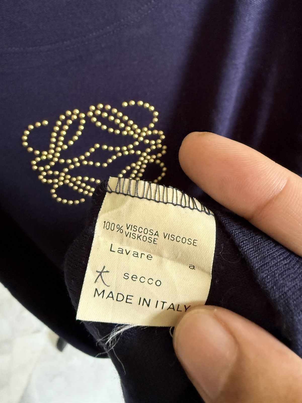 Loewe Vintage Loewe madrid 1846 anagram shirt Size M / US 6-8 / IT 42-44 - 9 Thumbnail