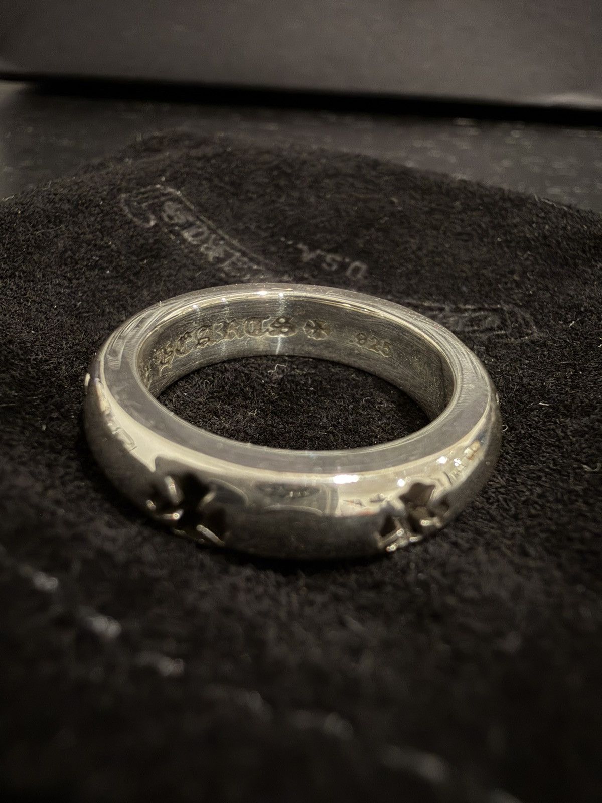 Chrome Hearts Chrome Hearts Negative Plus Ring Size 7 .925 Size ONE SIZE - 4 Thumbnail