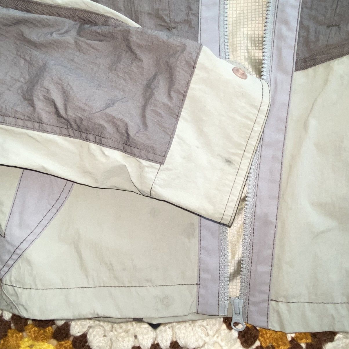 Hyein Seo Hyein Seo Grey Panelled Jacket Size US S / EU 44-46 / 1 - 8 Thumbnail