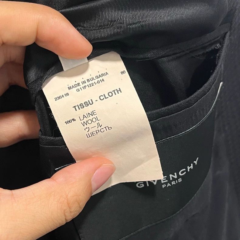 Givenchy Givenchy Black casual blazer size 46 Size US M / EU 48-50 / 2 - 7 Thumbnail