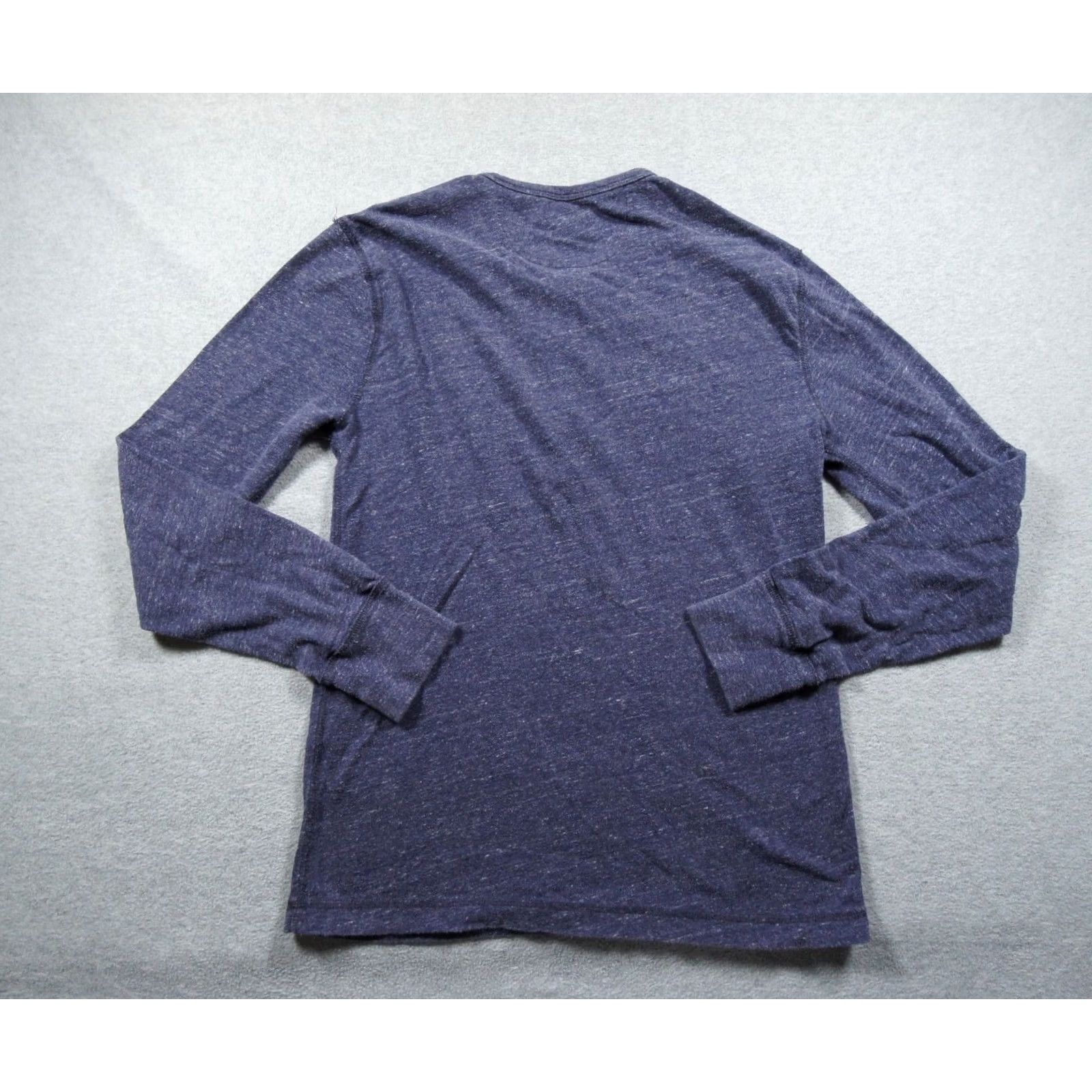 J.Crew JCrew Shirt Mens Small Blue Henley Long Sleeve Slim Fit Knit Cotton Casual Size US S / EU 44-46 / 1 - 4 Thumbnail