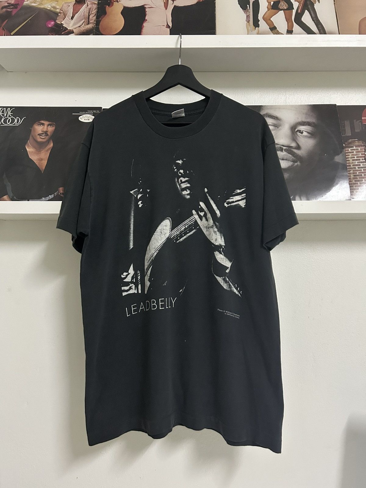 Band Tees Leadbelly Vintage T Shirt 90’ Size US L / EU 52-54 / 3 - 1 Thumbnail